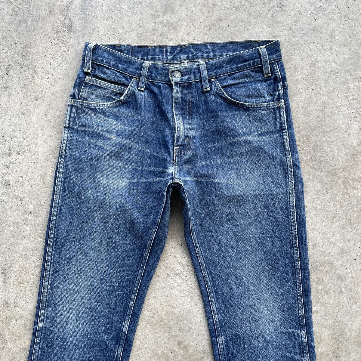 Jean × Levi's × Vintage Vintage Levi’s 606 Orange Tag Faded Denim Jeans Pants W32 Size US 32 / EU 48 - 3 Thumbnail