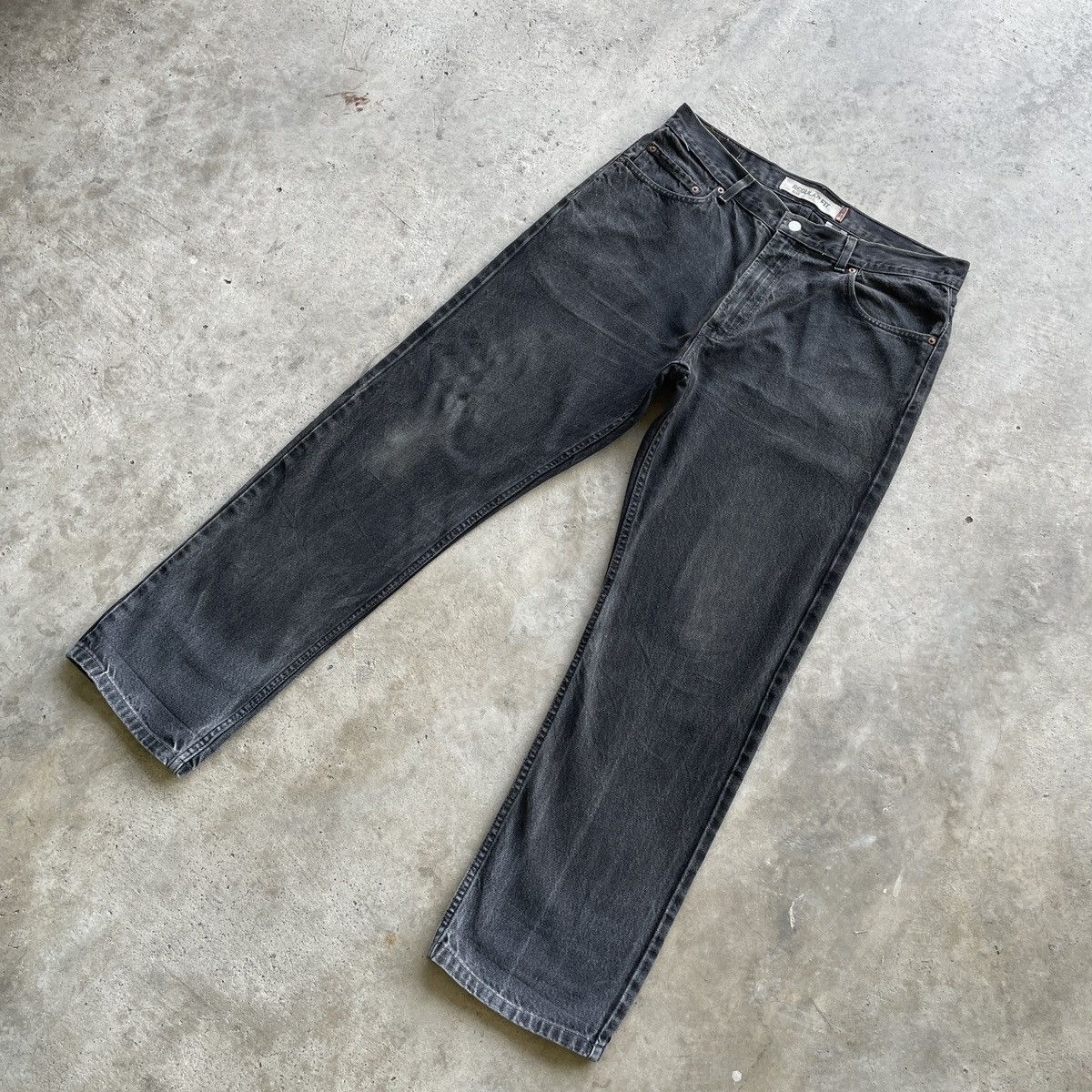 Levi's Vintage Clothing Vintage Levi’s 505 Black Faded Denim Jeans Pants W36x31.5 Size US 36 / EU 52 - 2 Thumbnail