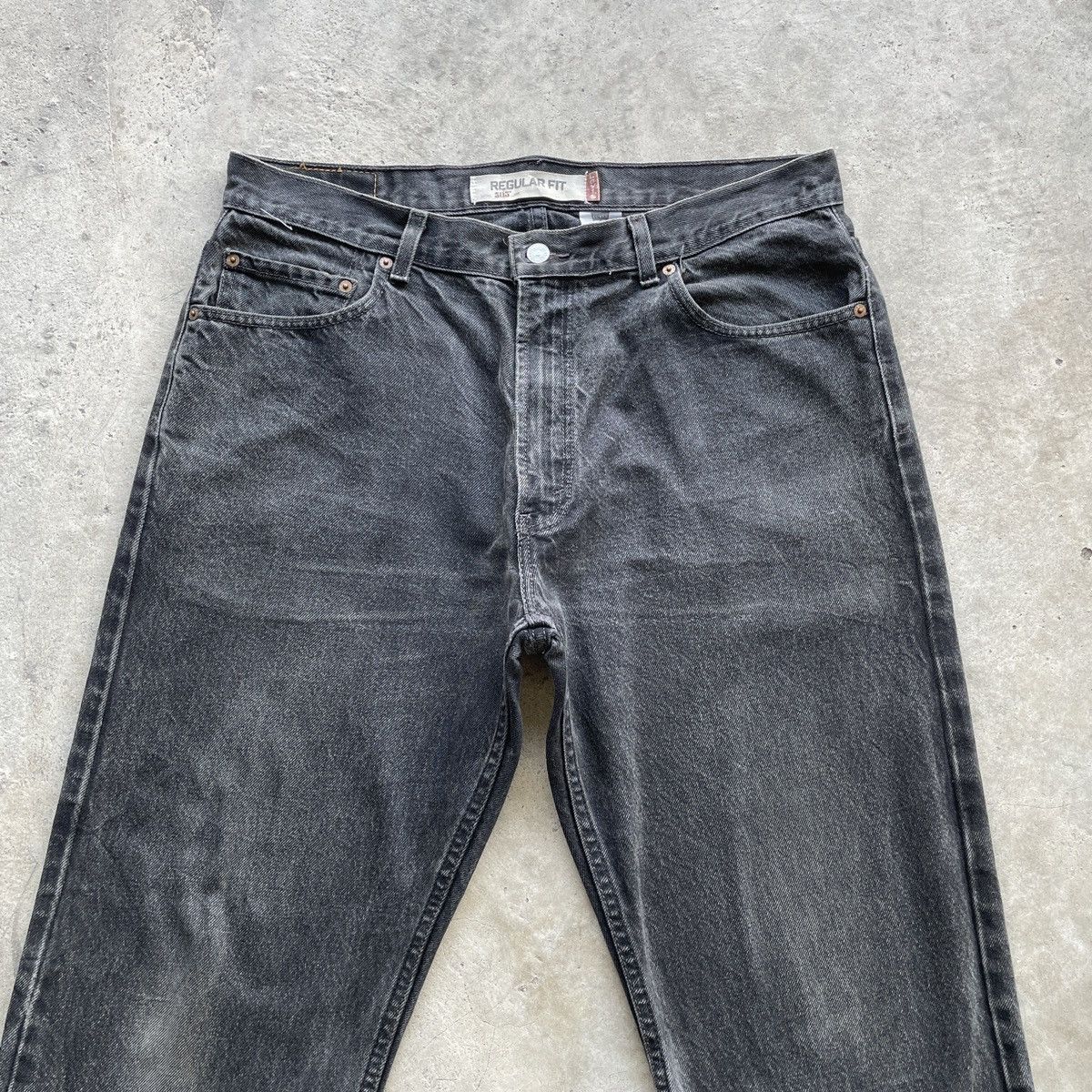 Levi's Vintage Clothing Vintage Levi’s 505 Black Faded Denim Jeans Pants W36x31.5 Size US 36 / EU 52 - 3 Thumbnail