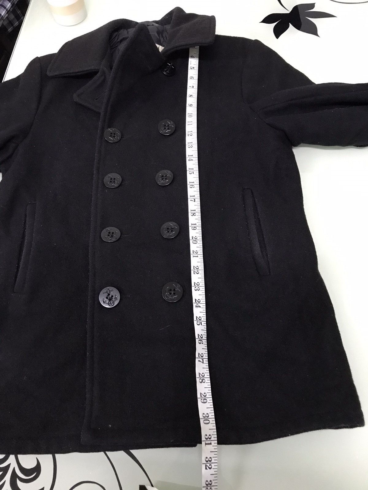 Schott 🥷🏿Vintage Schott US 740N Wool Pea Jacket Black Size US M / EU 48-50 / 2 - 22 Thumbnail
