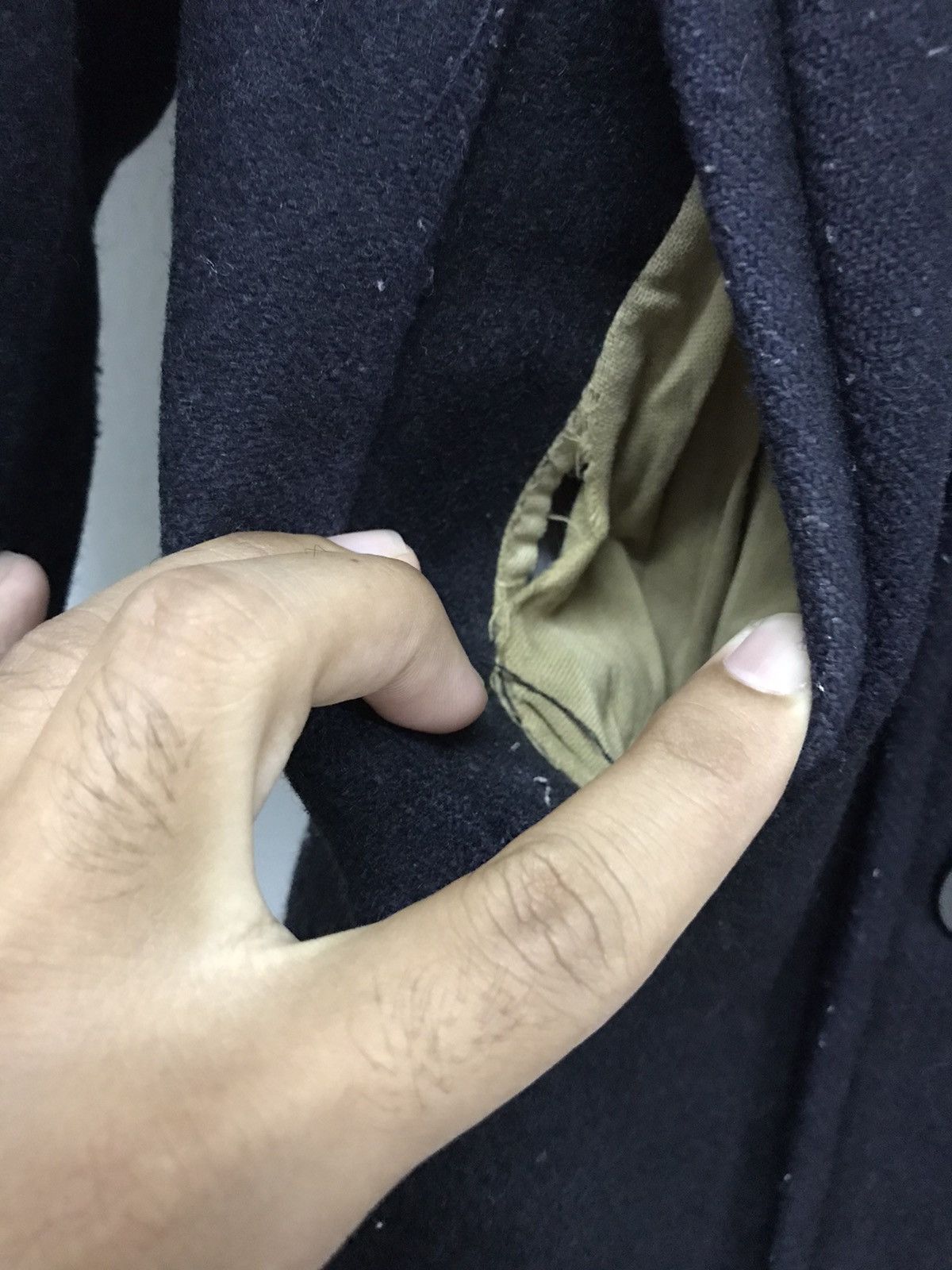 Schott 🥷🏿Vintage Schott US 740N Wool Pea Jacket Black Size US M / EU 48-50 / 2 - 11 Thumbnail