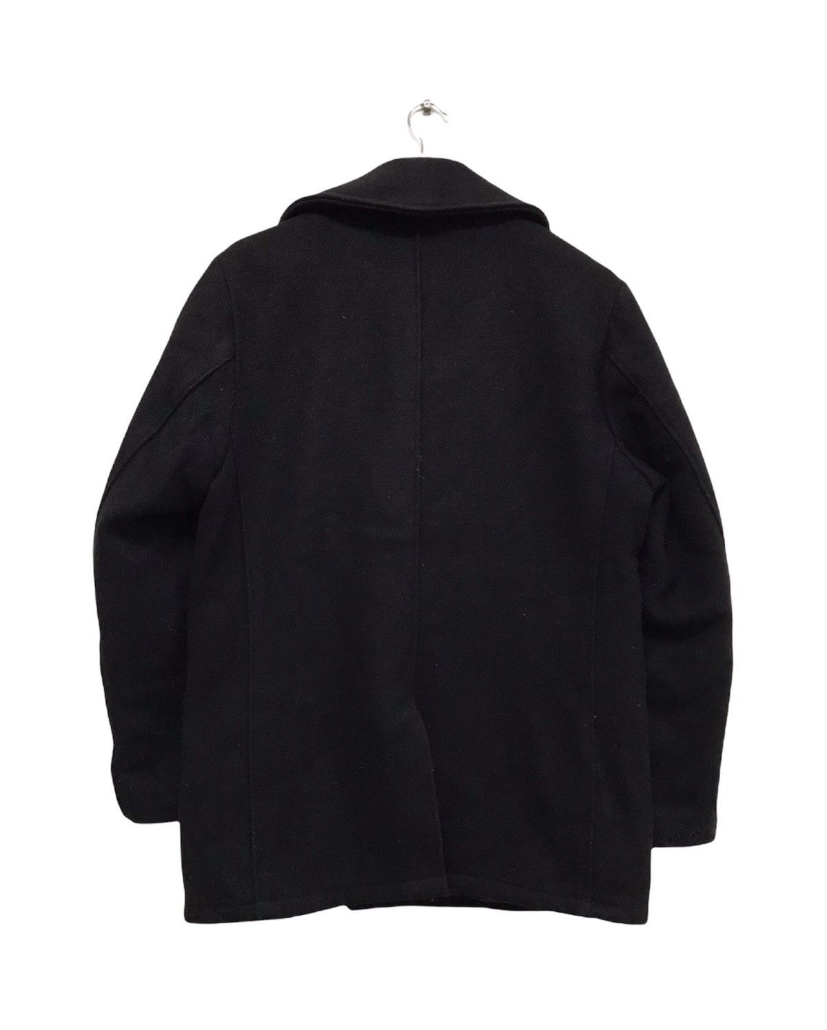 Schott 🥷🏿Vintage Schott US 740N Wool Pea Jacket Black Size US M / EU 48-50 / 2 - 2 Thumbnail