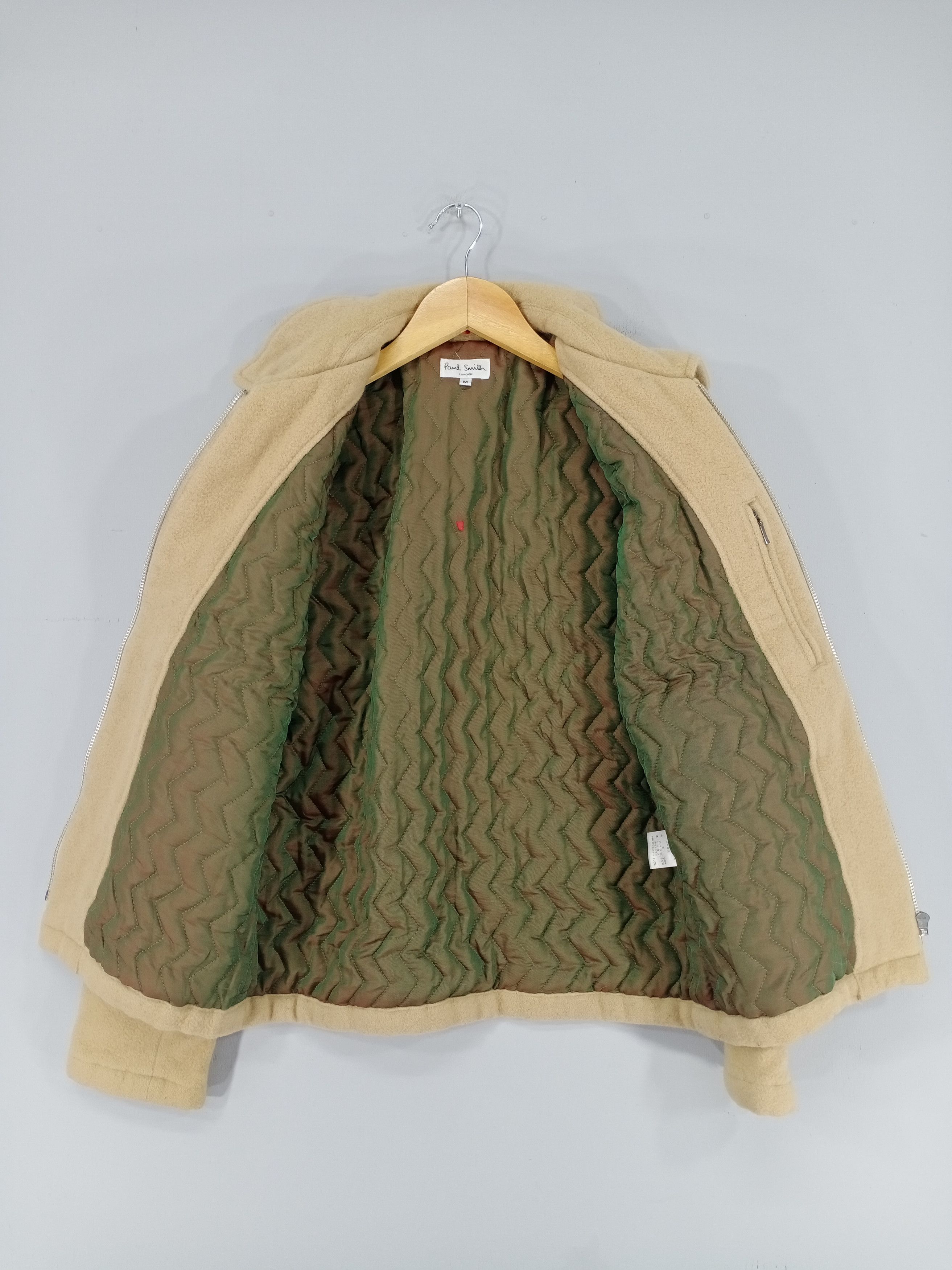 Designer × Paul Smith × Vintage 💥RARE💥Vintage Paul Smith Mohair Zipper Jacket Size M / US 6-8 / IT 42-44 - 4 Thumbnail
