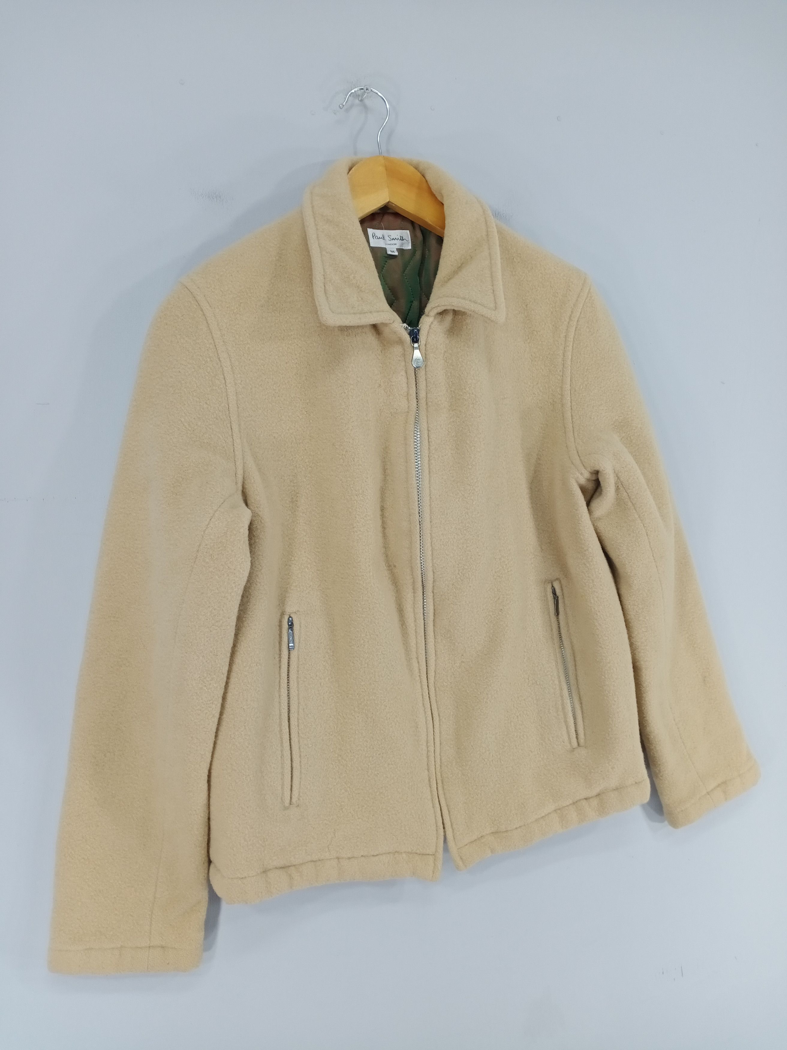 Designer × Paul Smith × Vintage 💥RARE💥Vintage Paul Smith Mohair Zipper Jacket Size M / US 6-8 / IT 42-44 - 2 Thumbnail