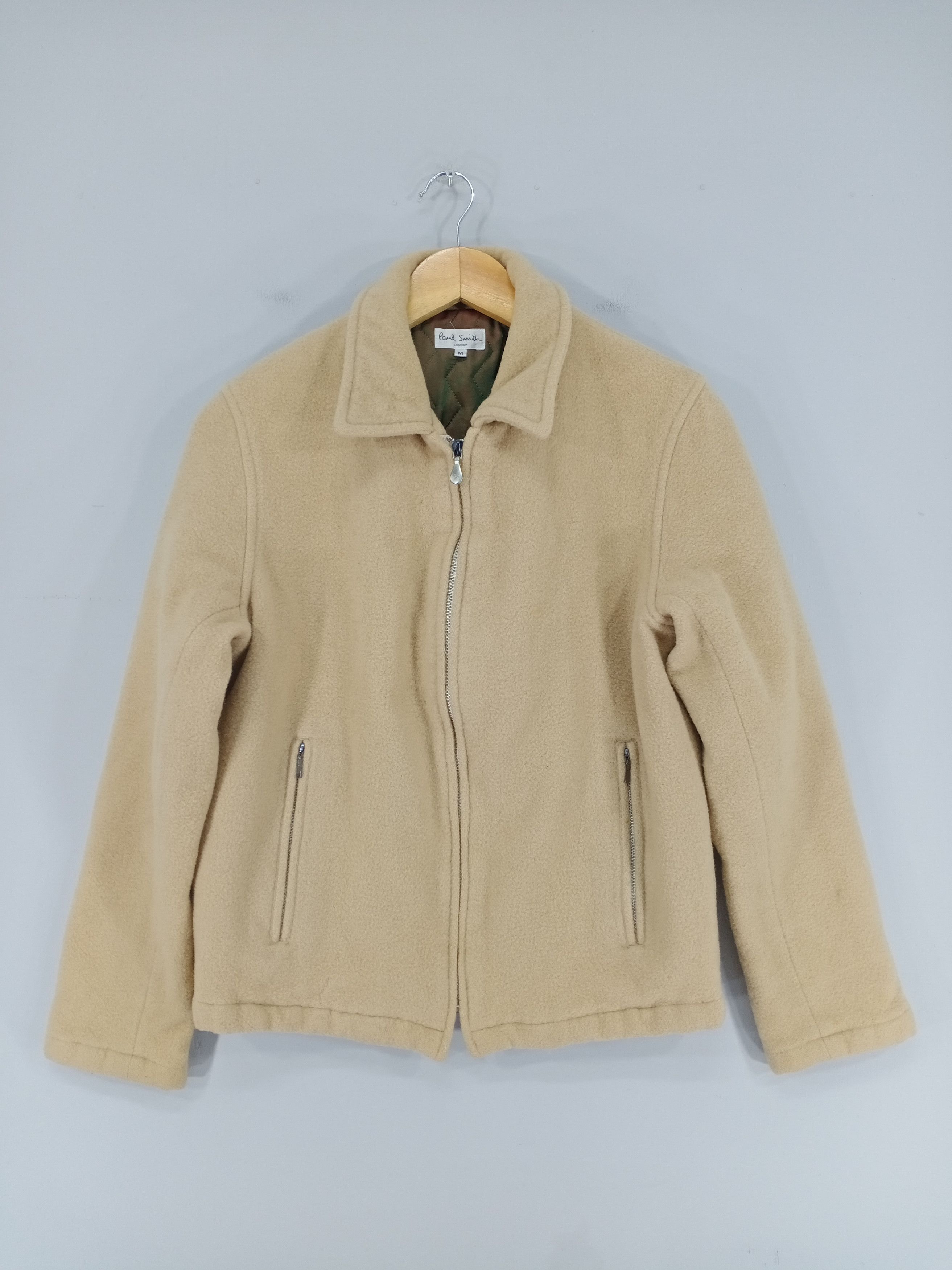Designer × Paul Smith × Vintage 💥RARE💥Vintage Paul Smith Mohair Zipper Jacket Size M / US 6-8 / IT 42-44 - 1 Thumbnail