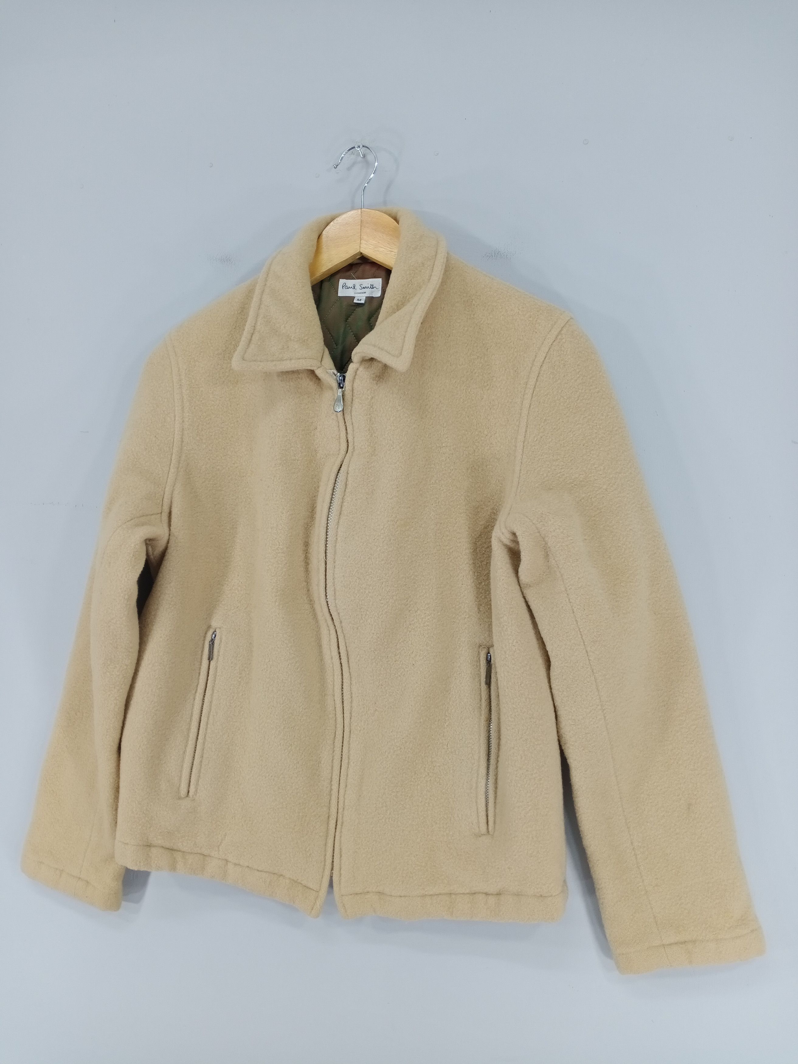 Designer × Paul Smith × Vintage 💥RARE💥Vintage Paul Smith Mohair Zipper Jacket Size M / US 6-8 / IT 42-44 - 3 Thumbnail