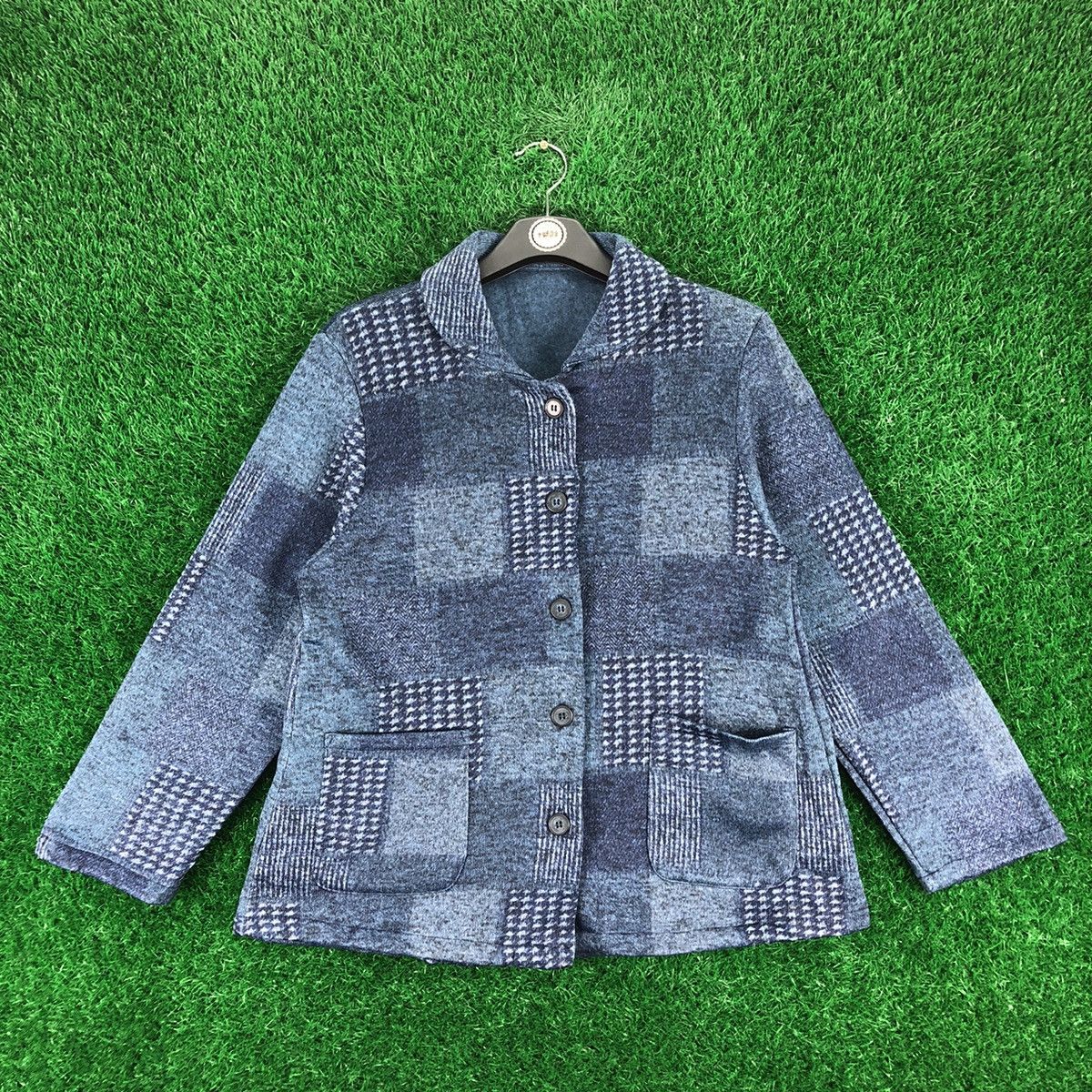 Japanese Brand Vintage Patchwork Printed Jacket by Granneal Size US S / EU 44-46 / 1 - 1 Thumbnail