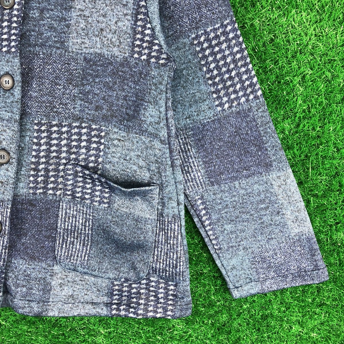 Japanese Brand Vintage Patchwork Printed Jacket by Granneal Size US S / EU 44-46 / 1 - 3 Thumbnail