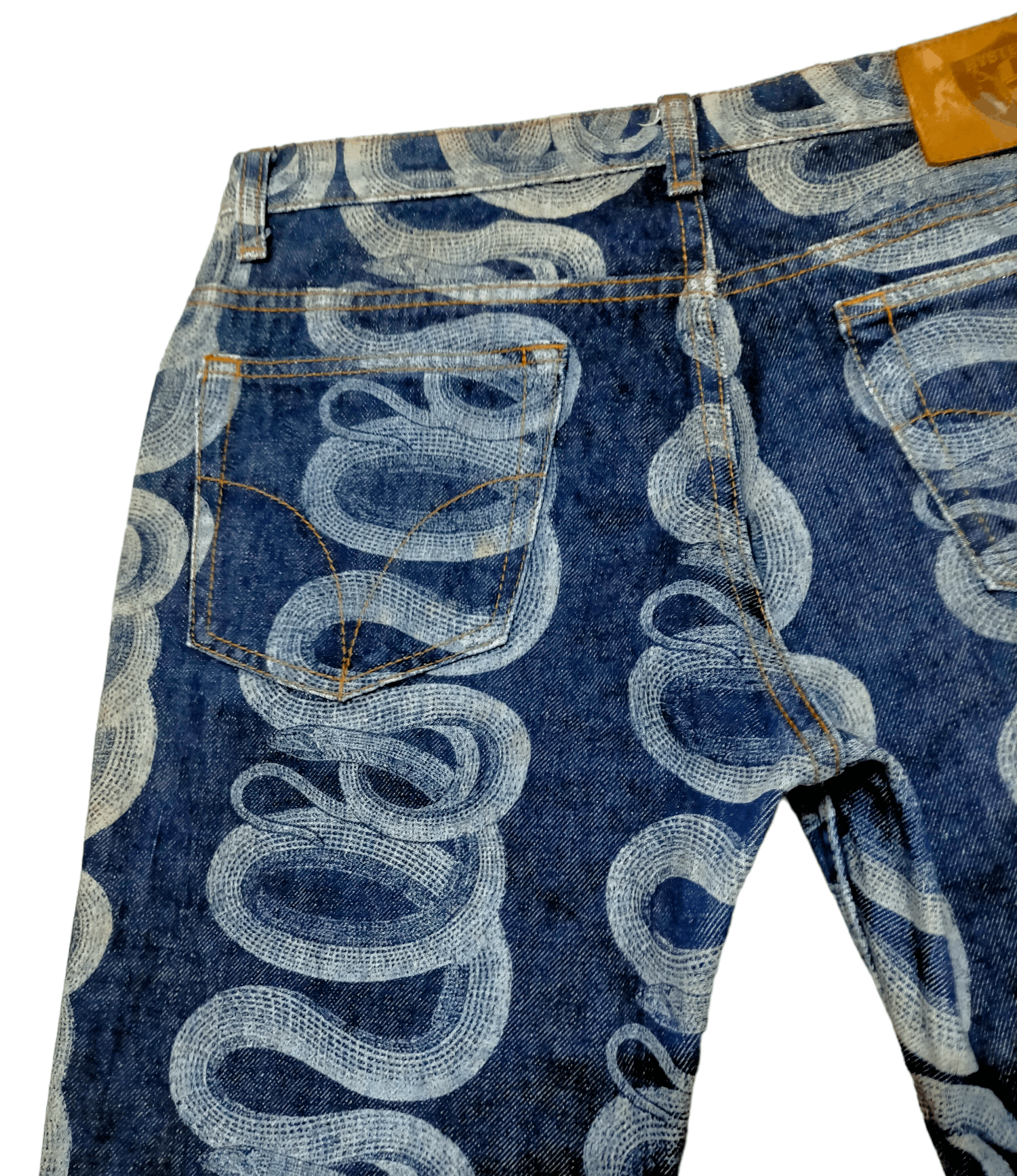 Hysteric Glamour 🔥Rare Vtg Hysteric Glamour Snake Pant Slim Size US 31 - 10 Thumbnail