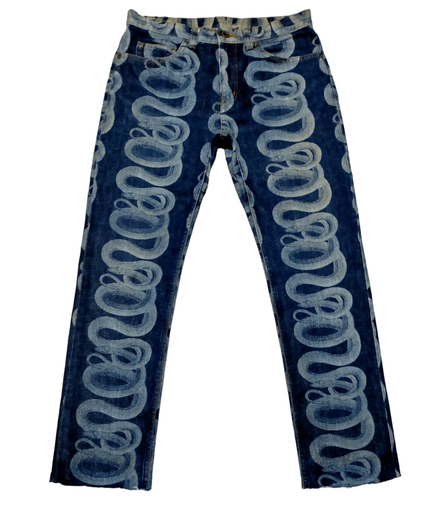 Hysteric Glamour 🔥Rare Vtg Hysteric Glamour Snake Pant Slim Size US 31 - 2 Thumbnail