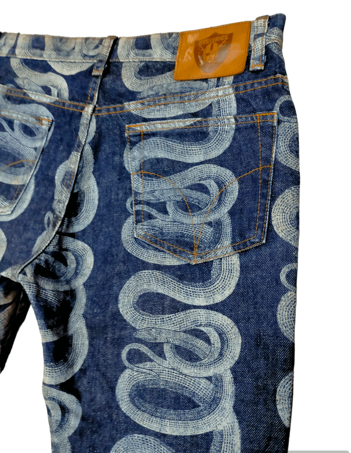Hysteric Glamour 🔥Rare Vtg Hysteric Glamour Snake Pant Slim Size US 31 - 11 Thumbnail