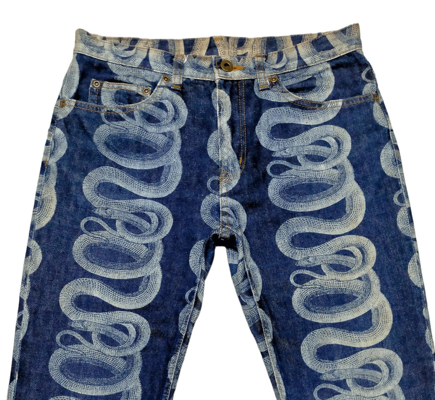 Hysteric Glamour 🔥Rare Vtg Hysteric Glamour Snake Pant Slim Size US 31 - 3 Thumbnail