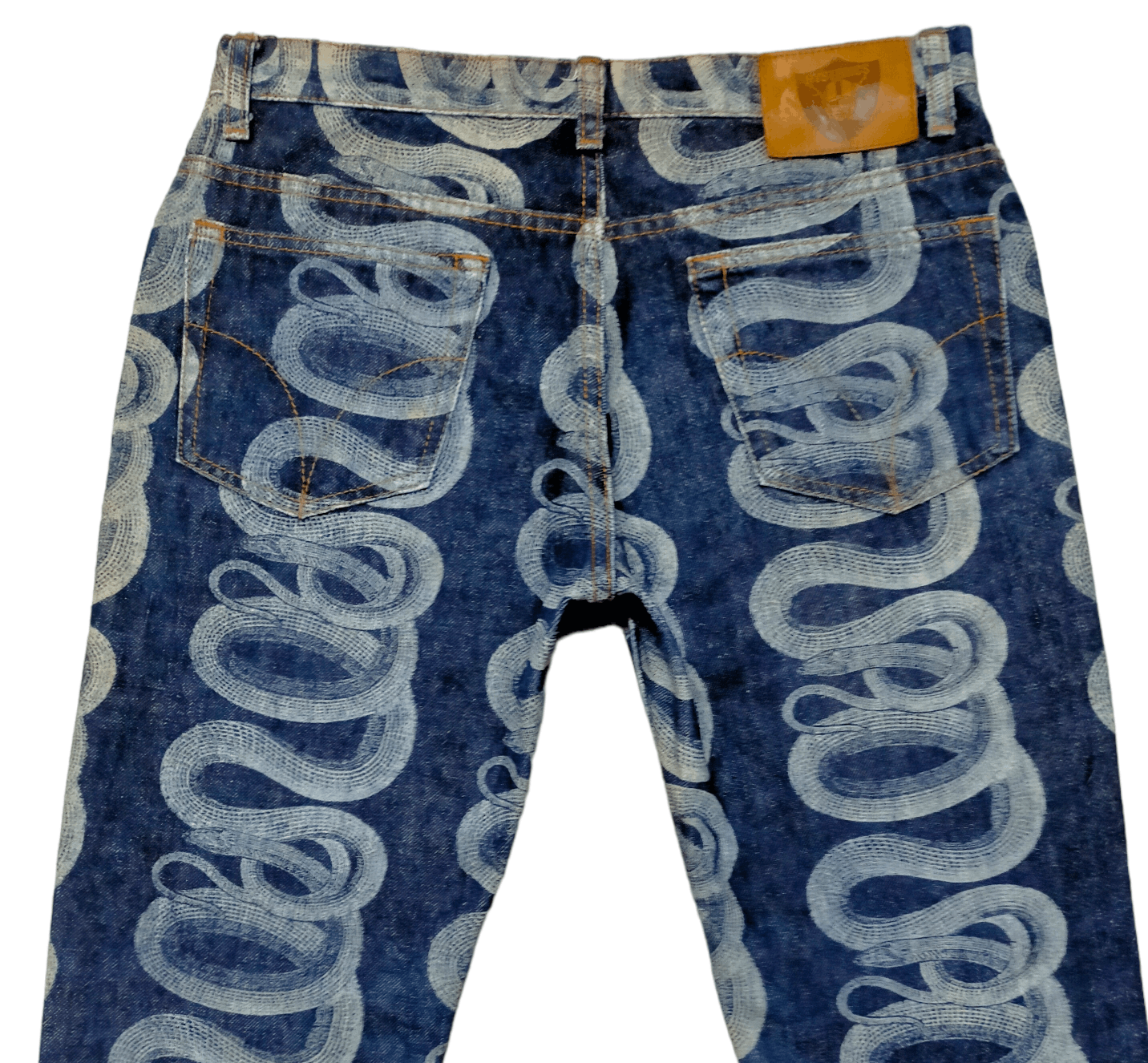 Hysteric Glamour 🔥Rare Vtg Hysteric Glamour Snake Pant Slim Size US 31 - 9 Thumbnail