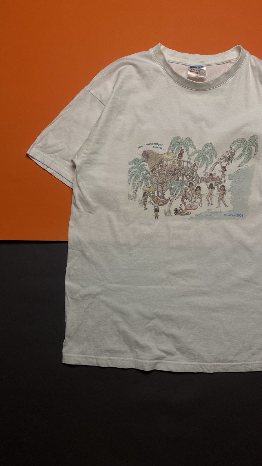 Other Vintage 90s sex party nude beach t-shirts Size US M / EU 48-50 / 2 - 4 Thumbnail