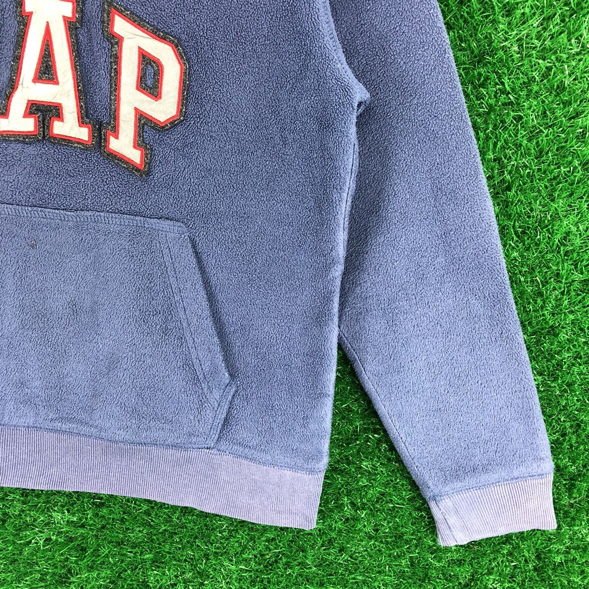 Gap × Vintage Vintage GAP Big Logo Pullover Sweater Fleece Size US S / EU 44-46 / 1 - 3 Thumbnail