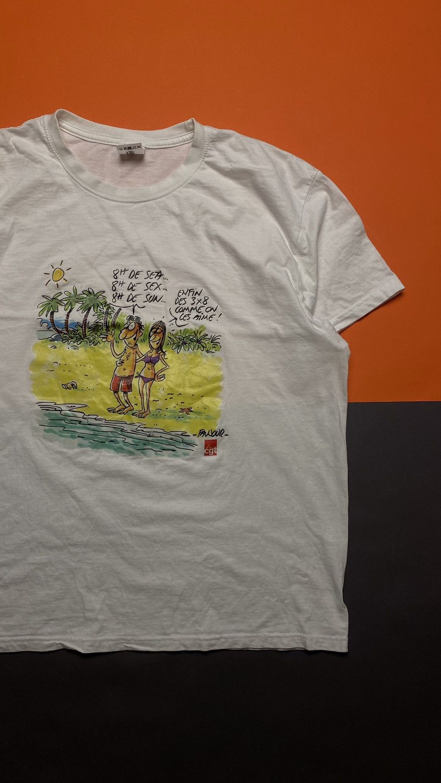 Vintage Vintage routine sex sea rest t-shirts Size US XL / EU 56 / 4 - 2 Thumbnail