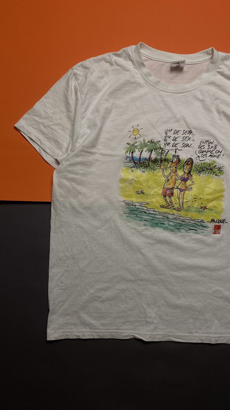 Vintage Vintage routine sex sea rest t-shirts Size US XL / EU 56 / 4 - 3 Thumbnail