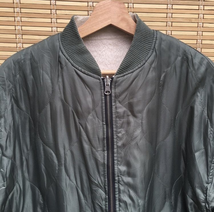Japanese Brand Japanese Reversible Quilted Bomber Jacket Size US M / EU 48-50 / 2 - 6 Thumbnail