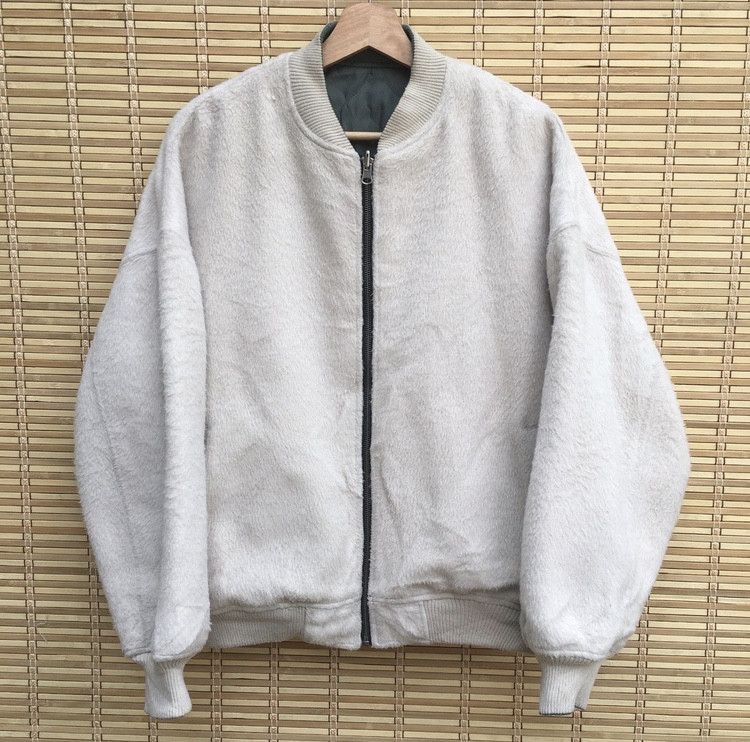 Japanese Brand Japanese Reversible Quilted Bomber Jacket Size US M / EU 48-50 / 2 - 8 Thumbnail