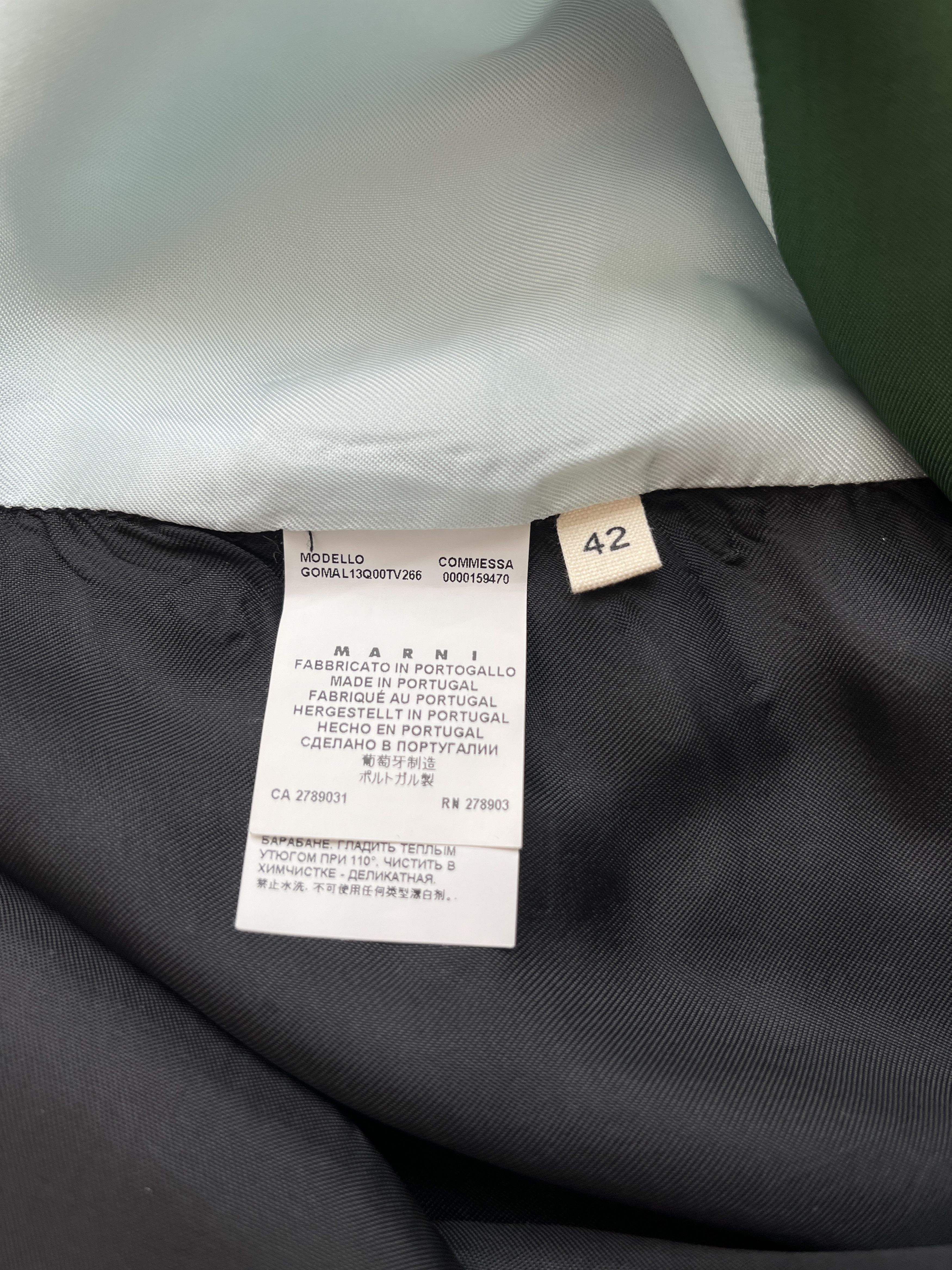 Marni ⚡️QUICK SALE⚡️2012 Marni Geometric Viscose Satin Skirt Size 28" / US 6 / IT 42 - 4 Thumbnail