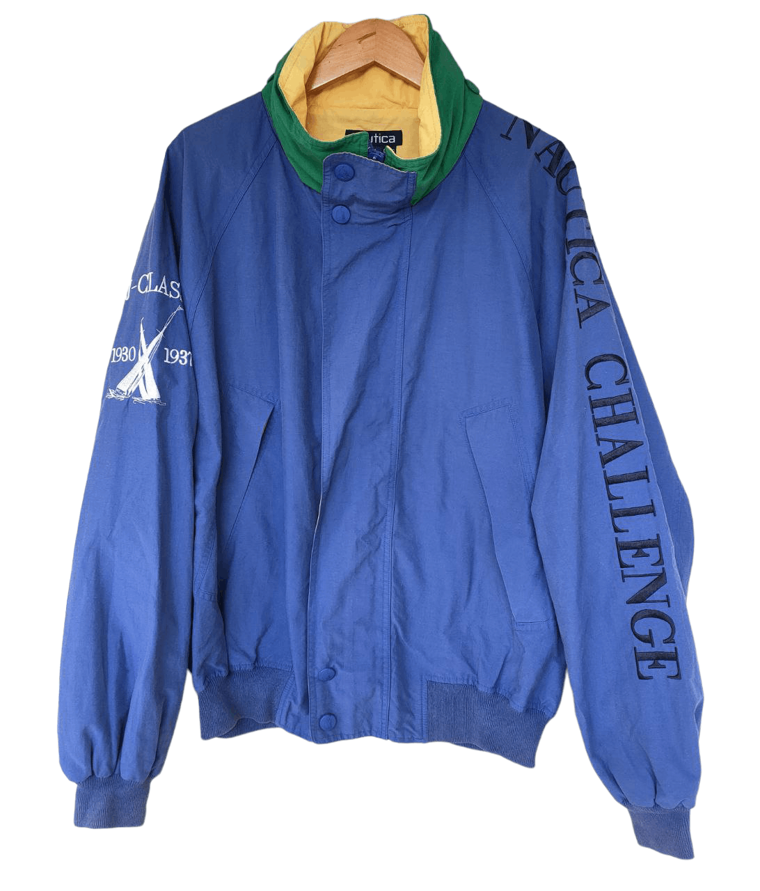 Nautica ❎ Nautica Challenge Embroidered Spellout Jacket Size US XL / EU 56 / 4 - 1 Thumbnail
