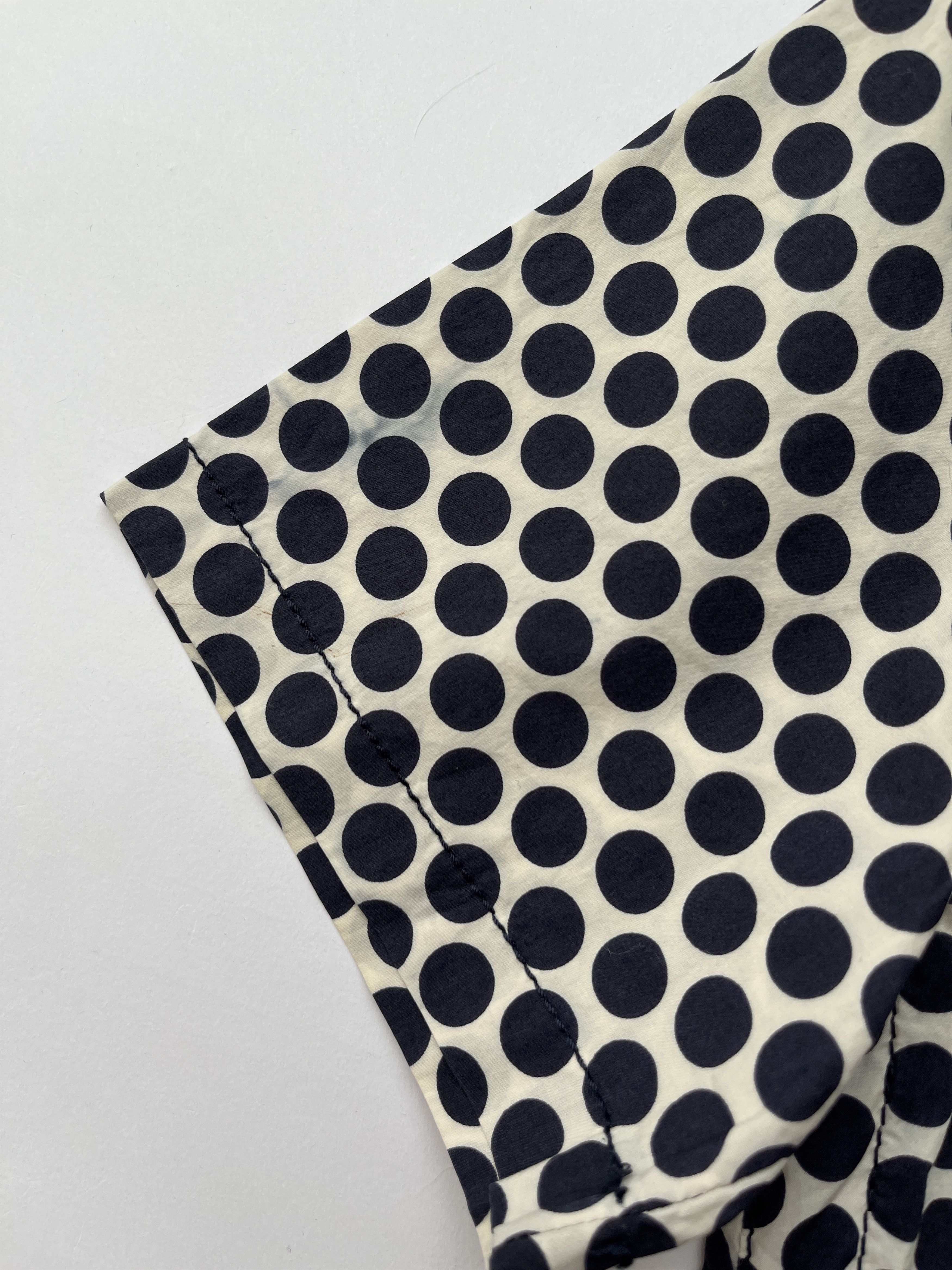 Marni ⚡️QUICK SALE⚡️2011 Marni Blue/White Polka Dot Blouse Size L / US 10 / IT 46 - 8 Thumbnail