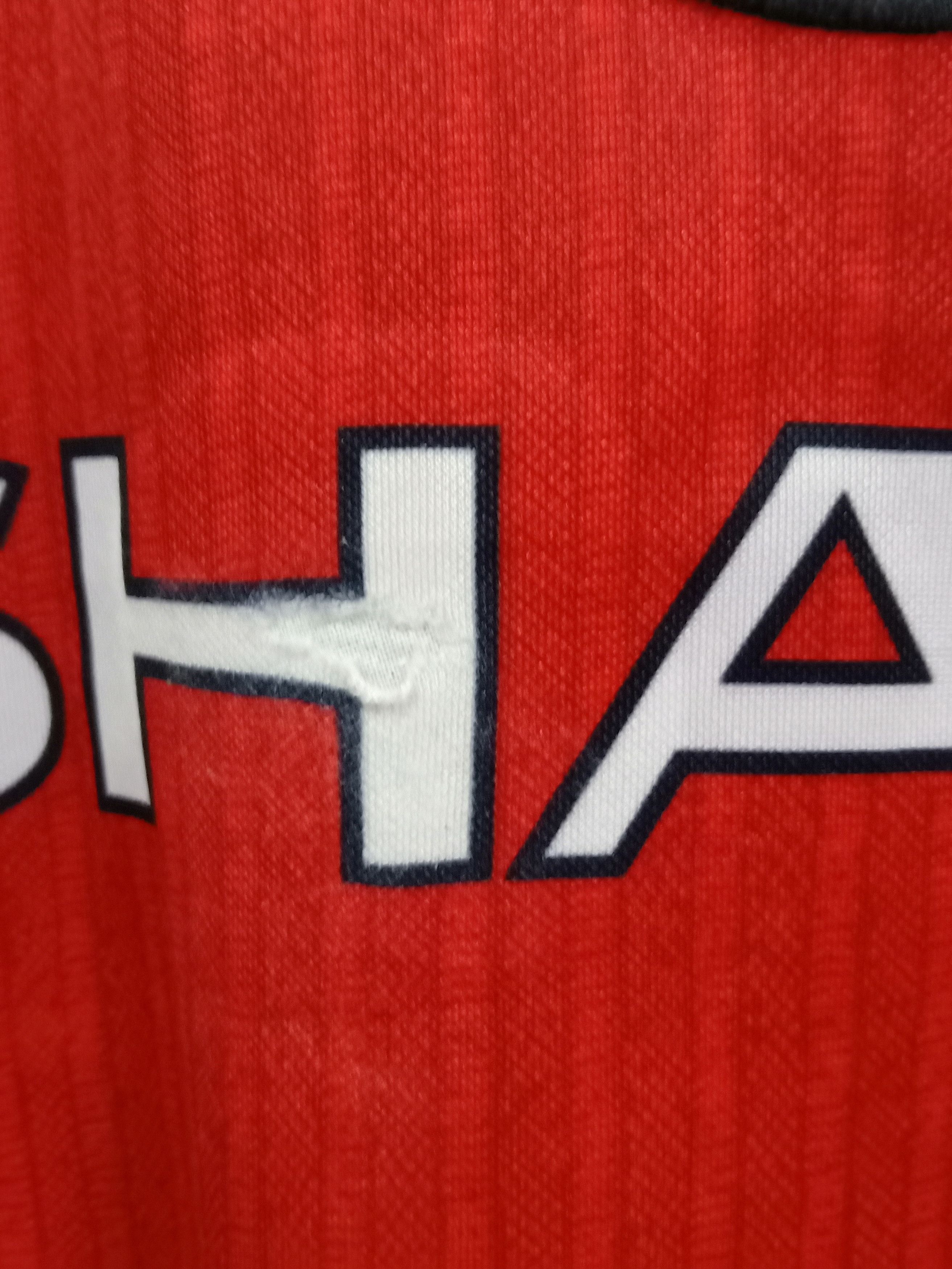 Vintage Vtg Manchester United Sharp Jersey Size US M / EU 48-50 / 2 - 4 Thumbnail