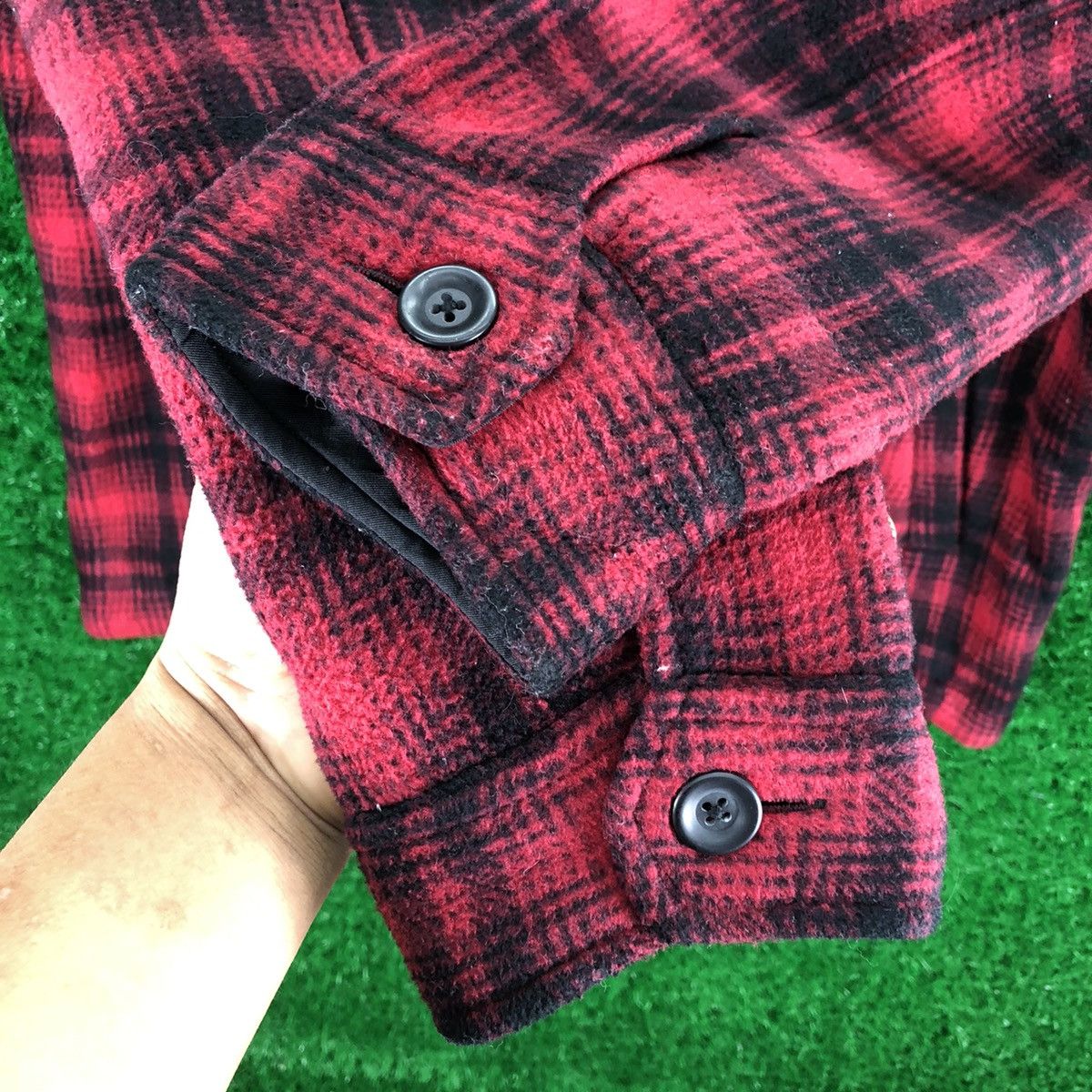 Uniqlo Uniqlo Zipper Jacket Fleece Checkered Size US XL / EU 56 / 4 - 10 Thumbnail