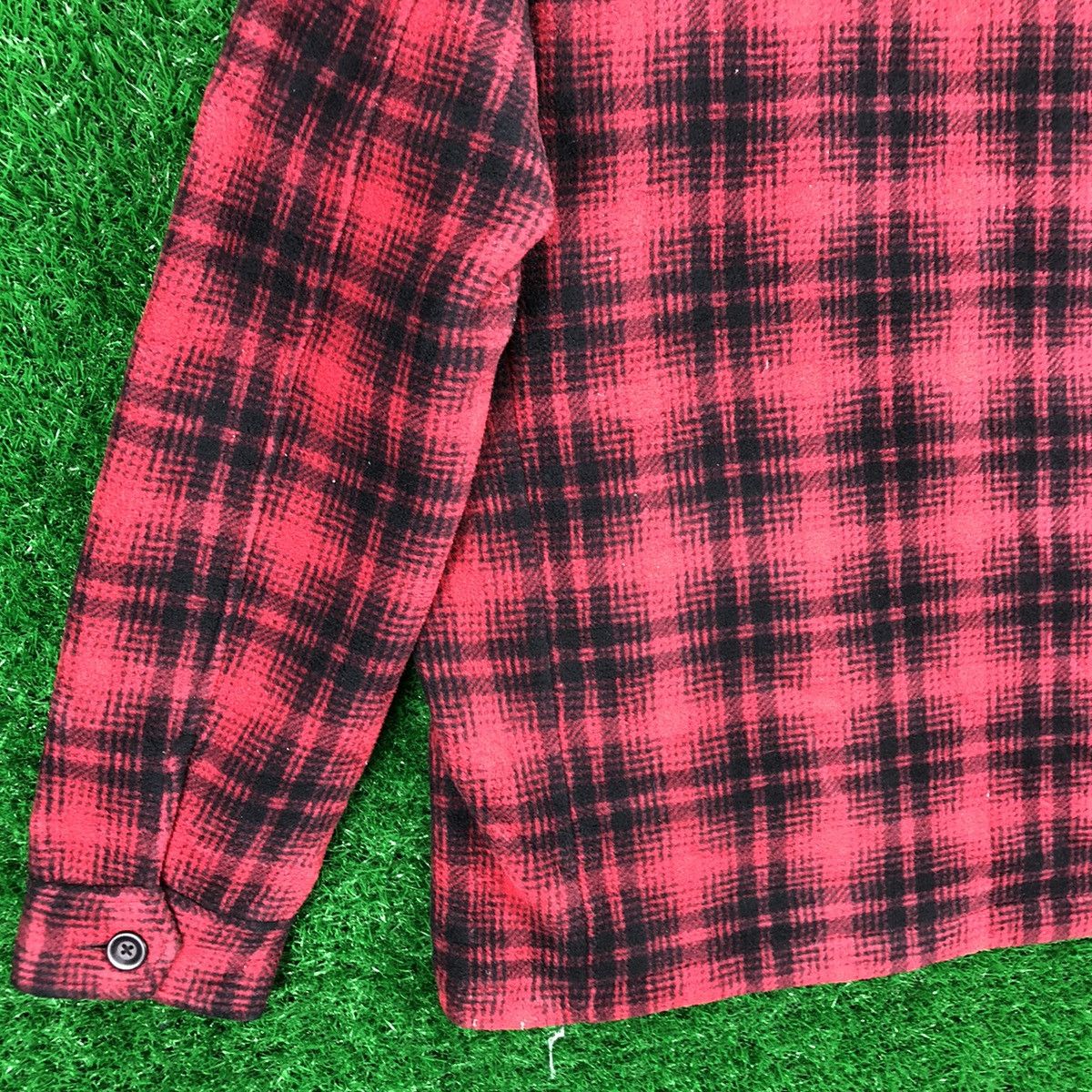 Uniqlo Uniqlo Zipper Jacket Fleece Checkered Size US XL / EU 56 / 4 - 6 Thumbnail