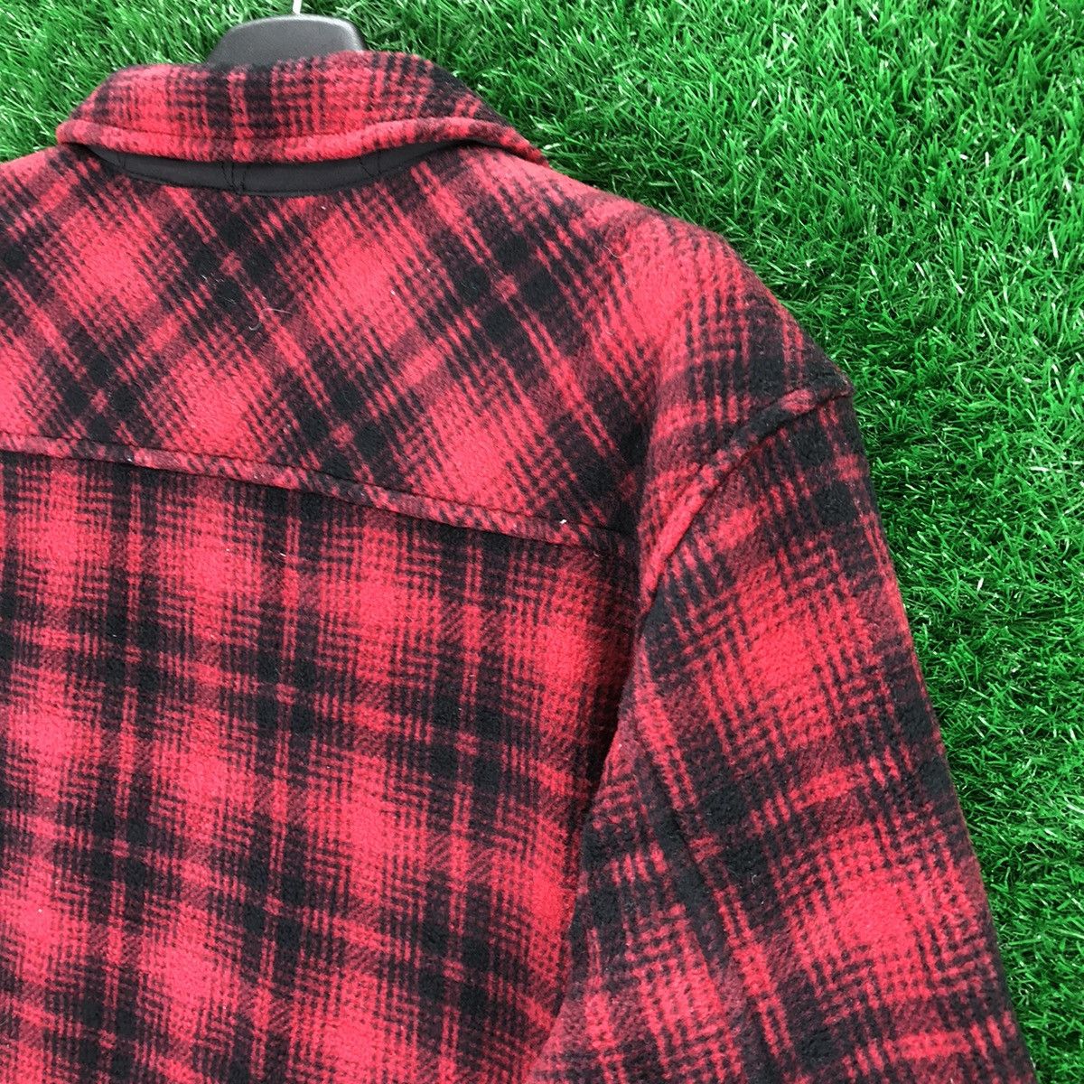 Uniqlo Uniqlo Zipper Jacket Fleece Checkered Size US XL / EU 56 / 4 - 5 Thumbnail