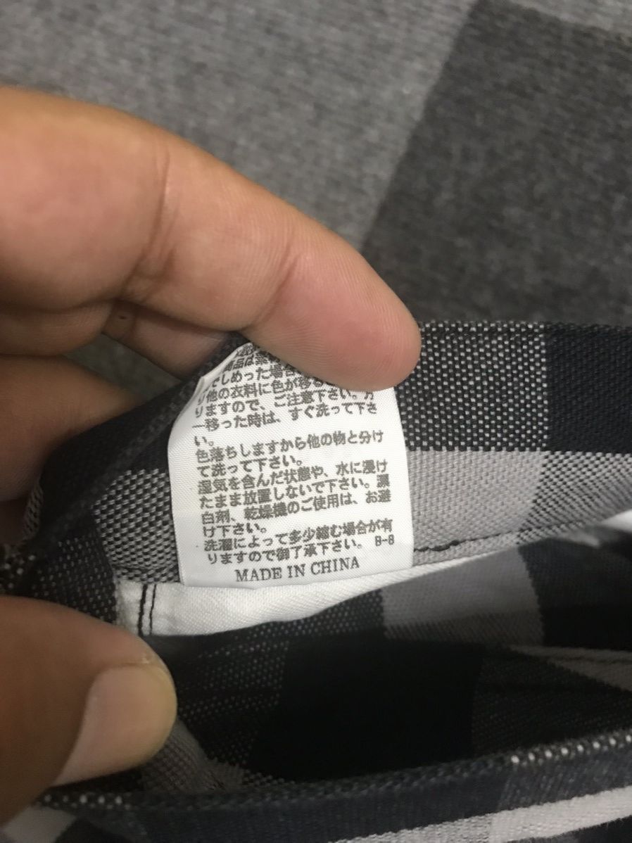 Japanese Brand × Seditionaries BATSU Multizipper Plaid Half Cargo Light Duck Canvas Pant Size US 30 / EU 46 - 16 Thumbnail