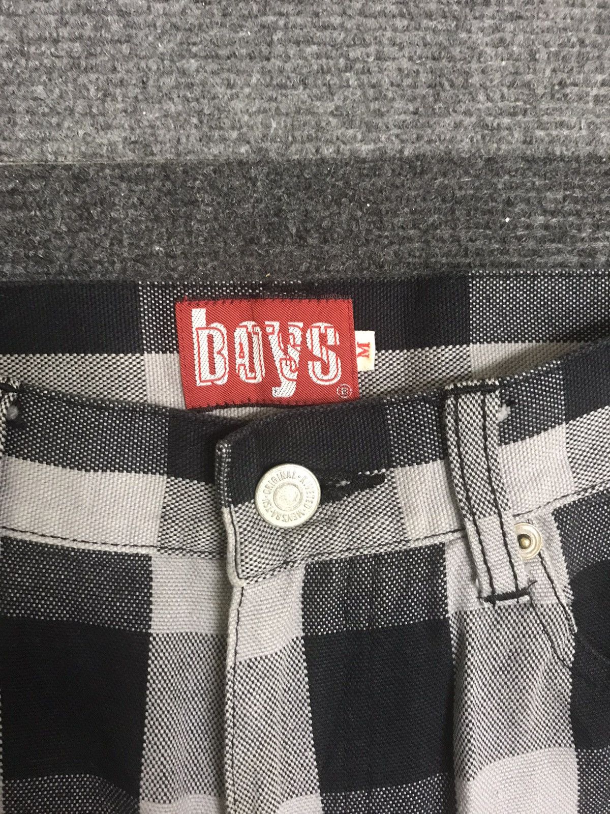 Japanese Brand × Seditionaries BATSU Multizipper Plaid Half Cargo Light Duck Canvas Pant Size US 30 / EU 46 - 9 Thumbnail