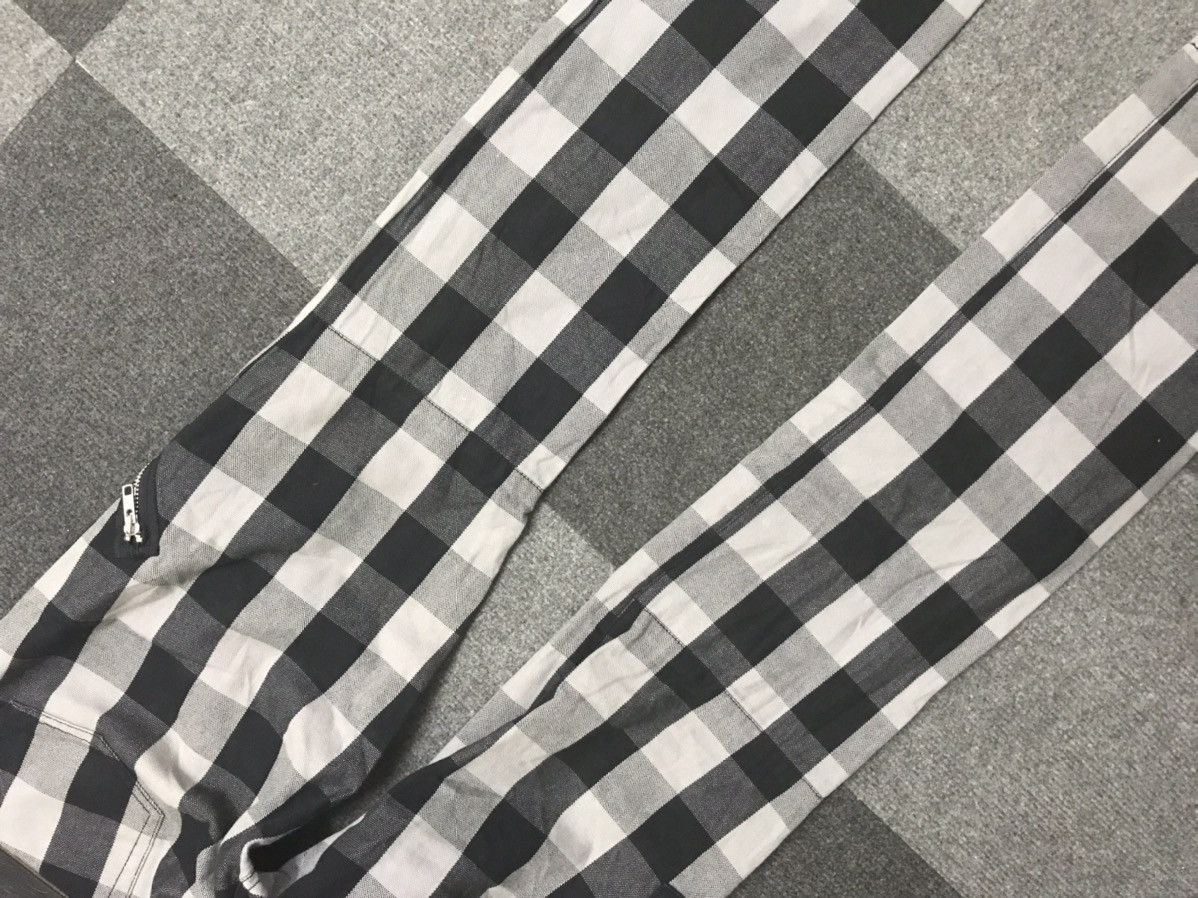 Japanese Brand × Seditionaries BATSU Multizipper Plaid Half Cargo Light Duck Canvas Pant Size US 30 / EU 46 - 12 Thumbnail