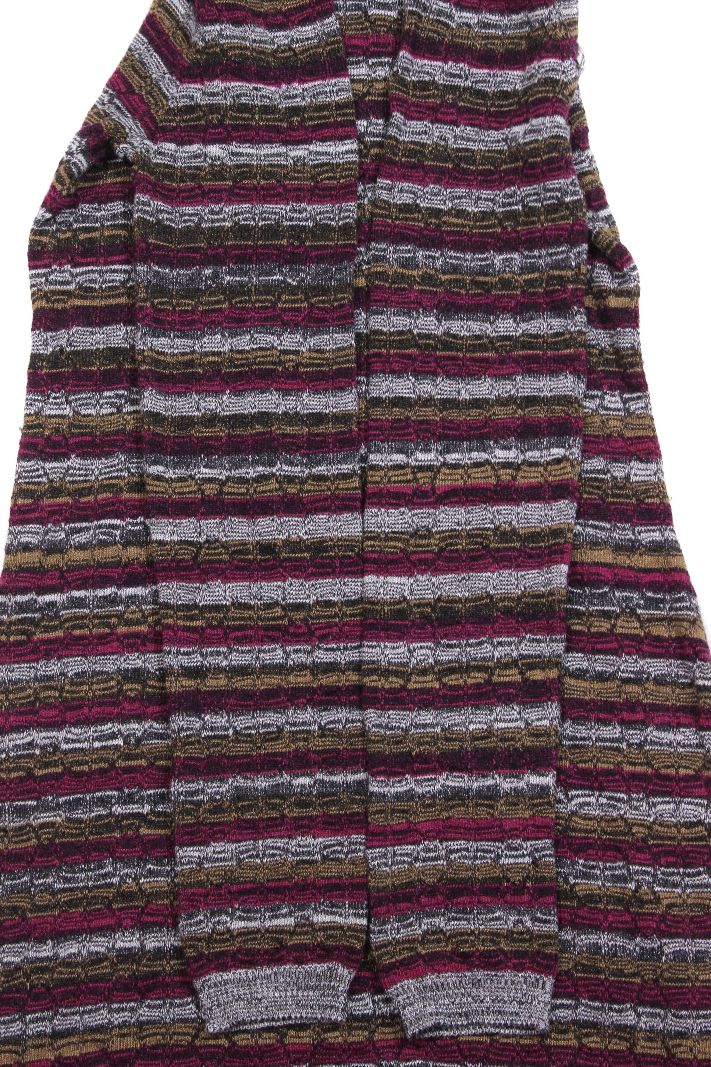 Missoni Wool Blend Striped Knit Dress Size M / US 6-8 / IT 42-44 - 6 Thumbnail