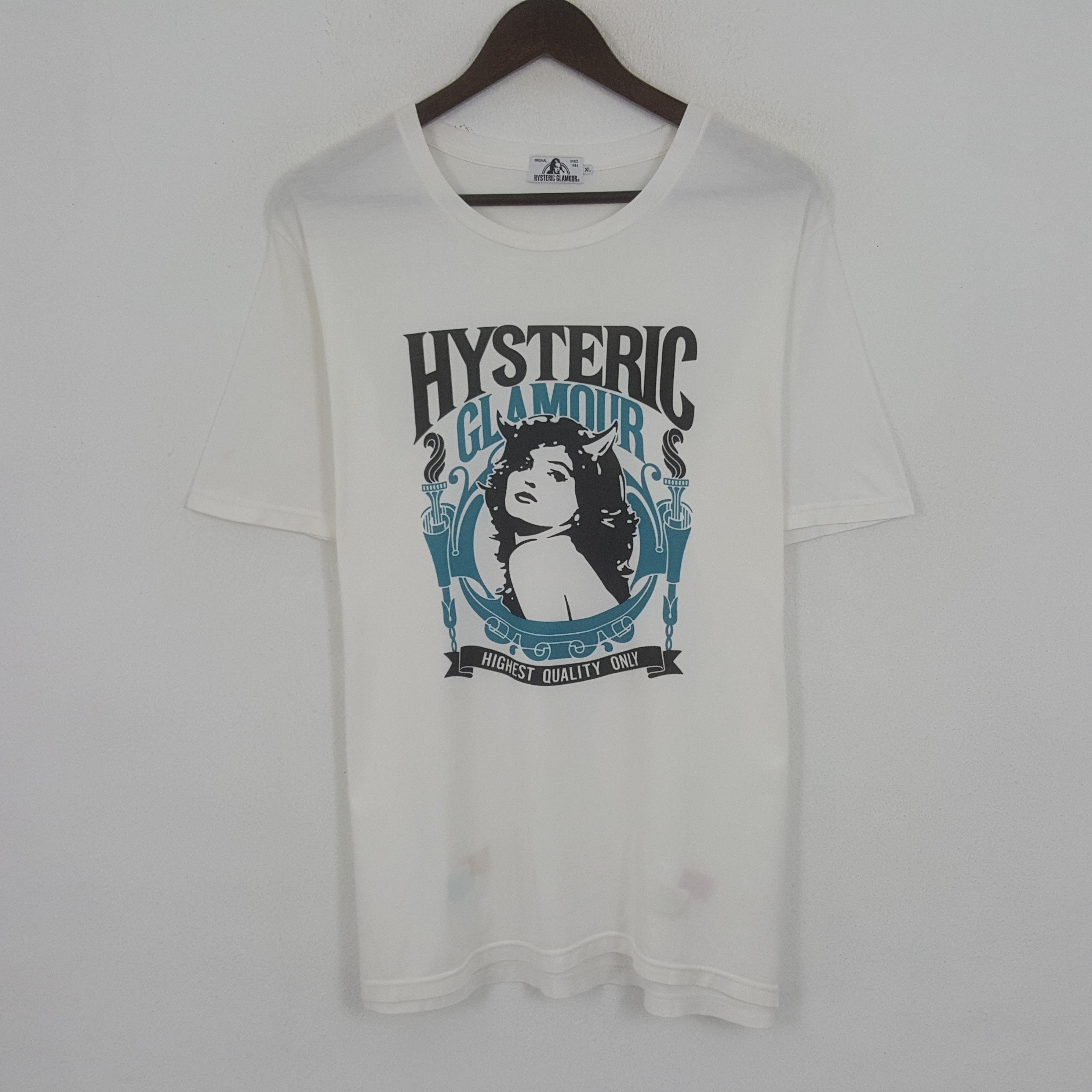 Hysteric Glamour × Vintage Vintage Hysteric Glamour Japan Tshirt Size US L / EU 52-54 / 3 - 1 Thumbnail