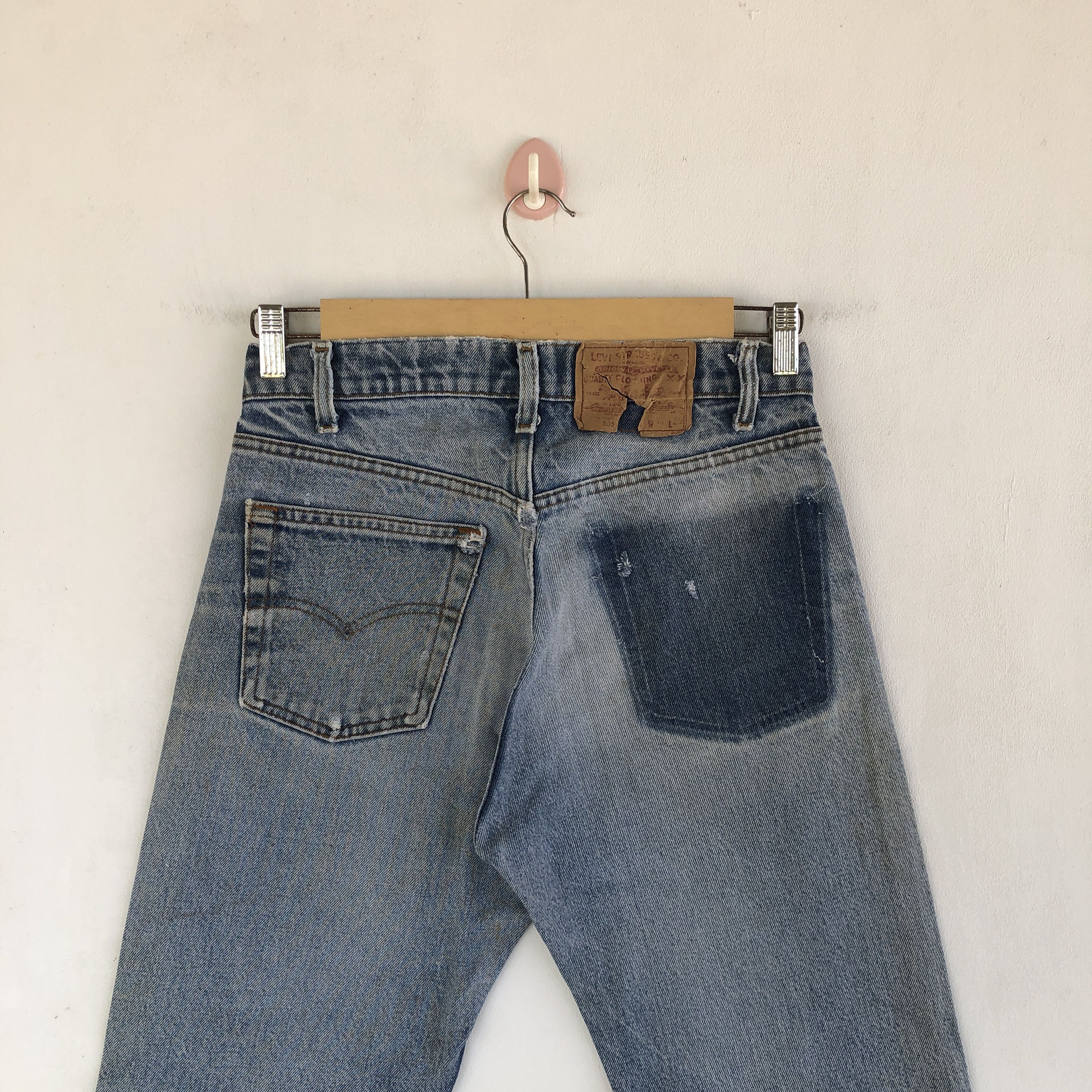 Levi's Vintage Levis Jeans Distressed Levi's 505 Denim Pants Size 28" / US 6 / IT 42 - 6 Thumbnail