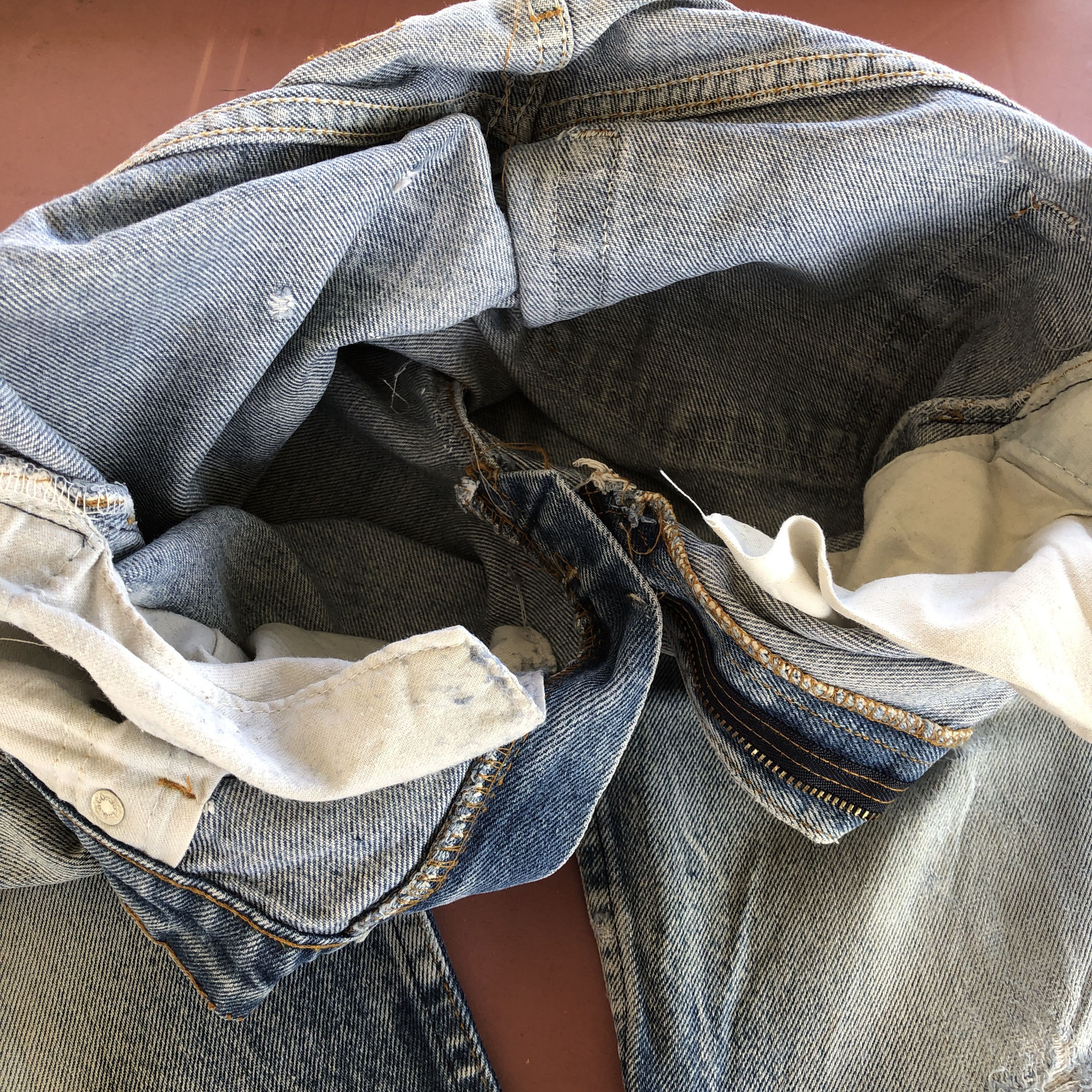 Levi's Vintage Levis Jeans Distressed Levi's 505 Denim Pants Size 28" / US 6 / IT 42 - 11 Thumbnail