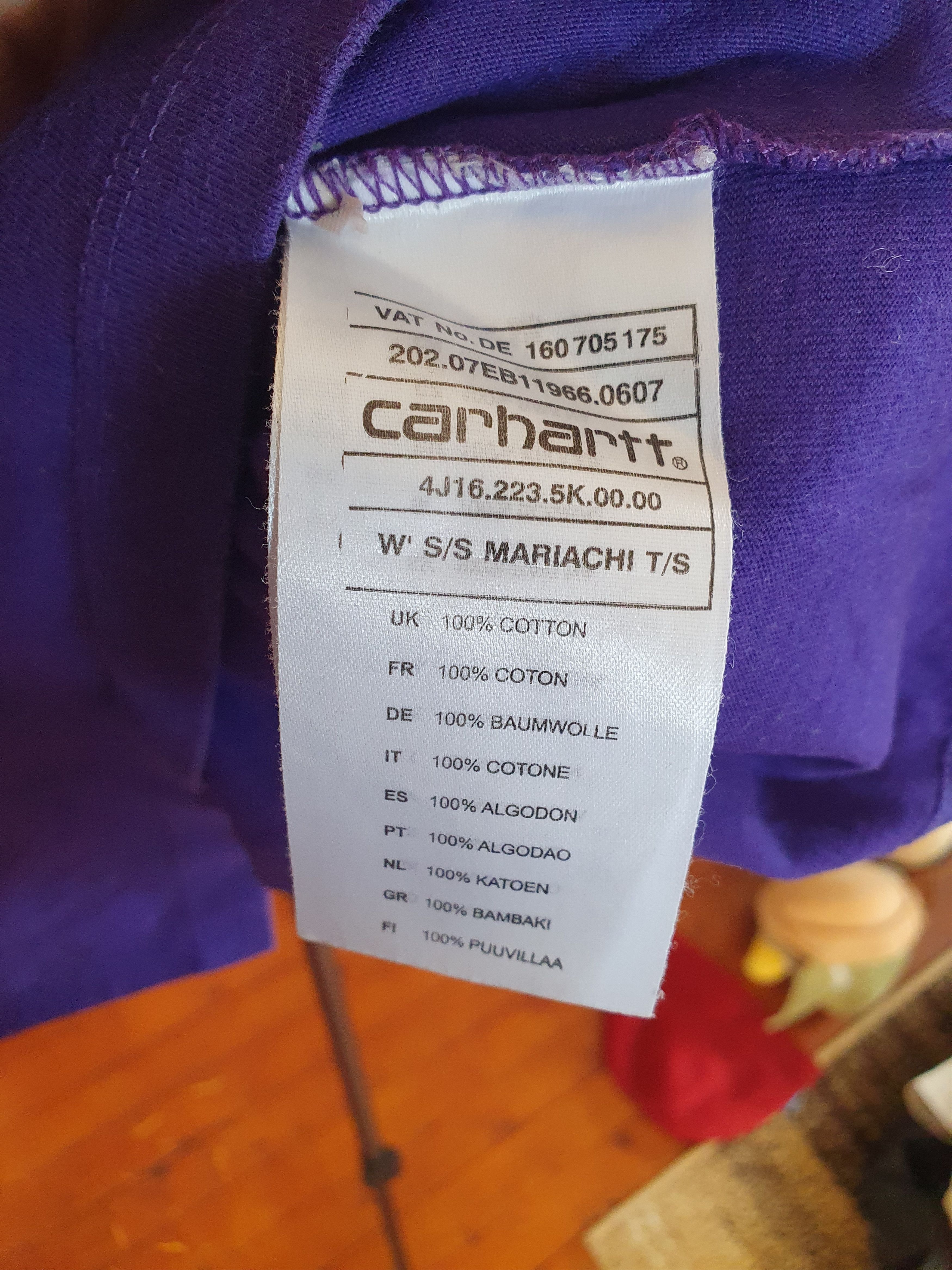 Carhartt Carhartt Womans W' S/S Mariachi t-shirt sz S Size S / US 4 / IT 40 - 4 Thumbnail