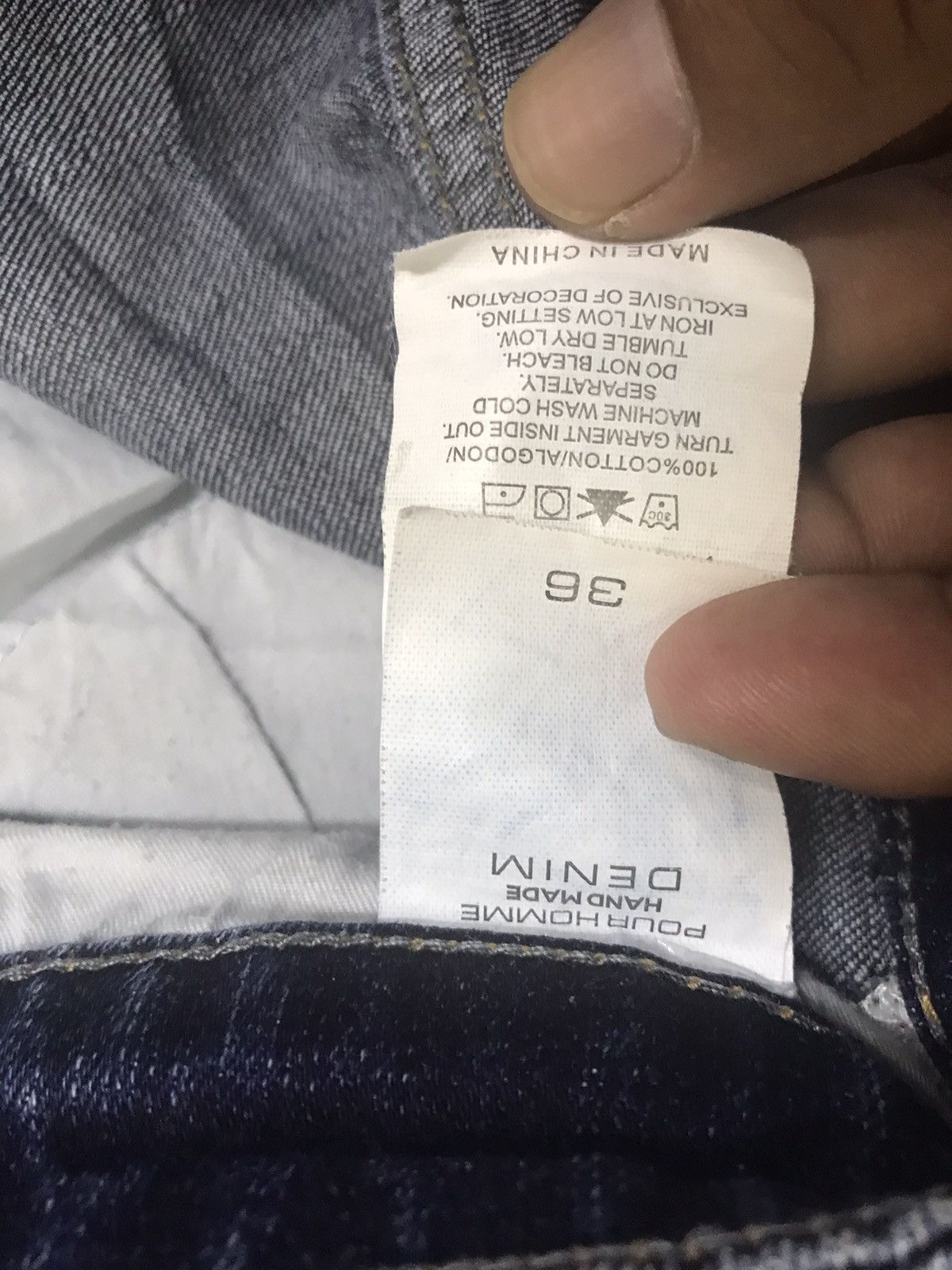 Seditionaries MINGTAN Two Tones Distressed Cargo Jeans Size US 36 / EU 52 - 17 Thumbnail