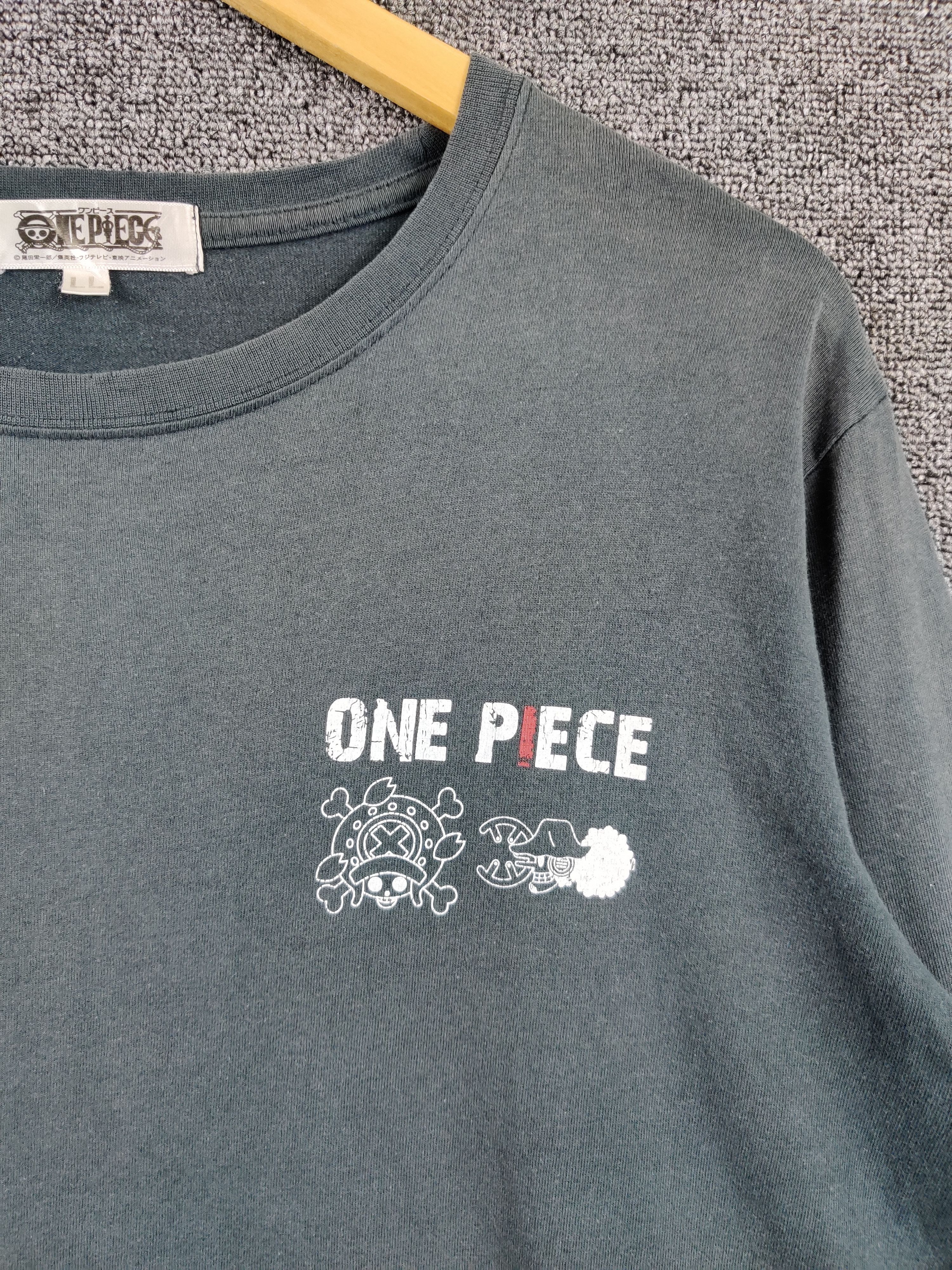 Anime Vintage One Piece Usopp Anime Long Sleeve Manga Tee Tshirt Size US L / EU 52-54 / 3 - 5 Thumbnail