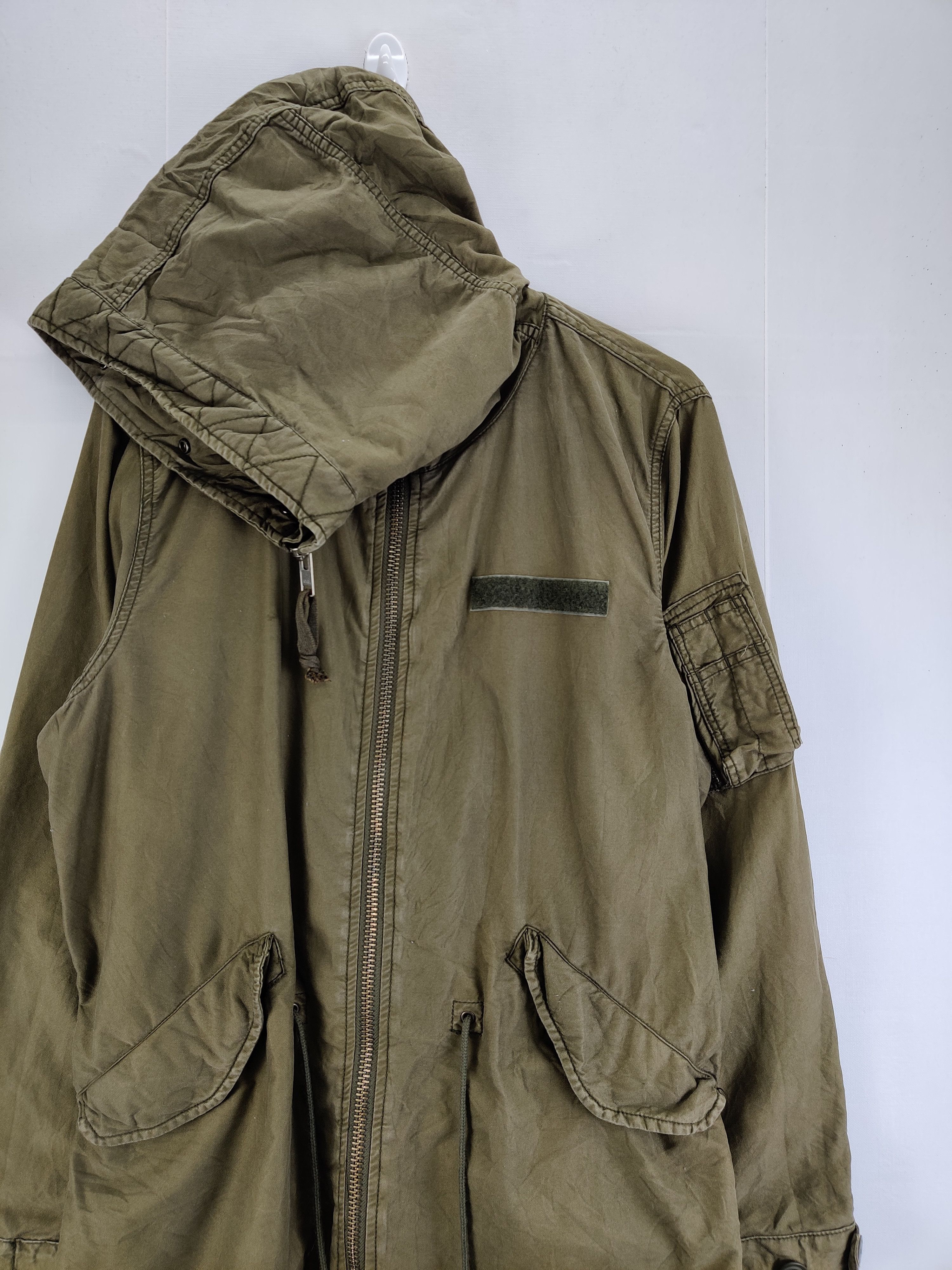 Japanese Brand Vintage Japanese Brand Back Number Fishtail Parkas Hooded Size US L / EU 52-54 / 3 - 3 Thumbnail