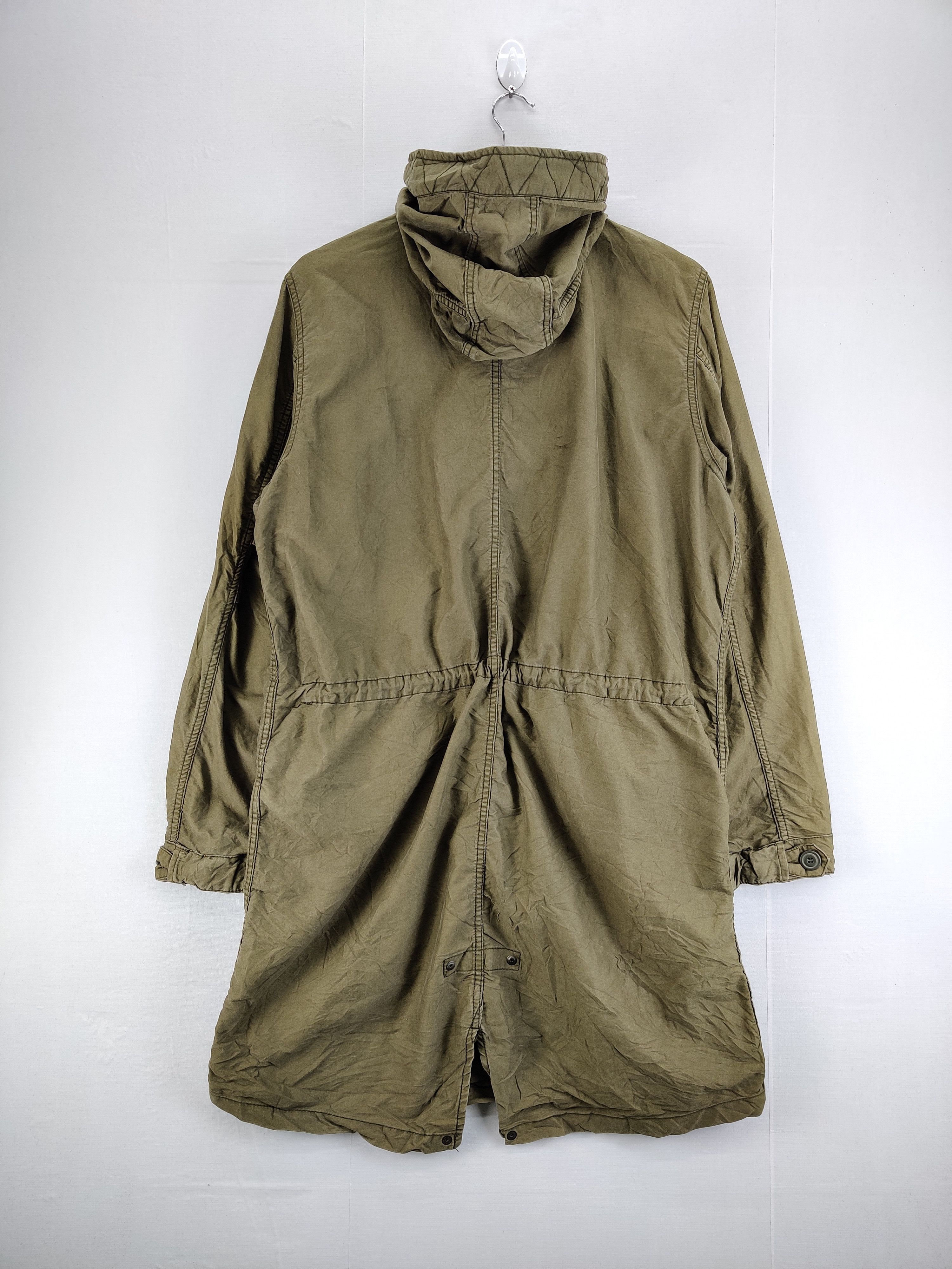 Japanese Brand Vintage Japanese Brand Back Number Fishtail Parkas Hooded Size US L / EU 52-54 / 3 - 9 Thumbnail
