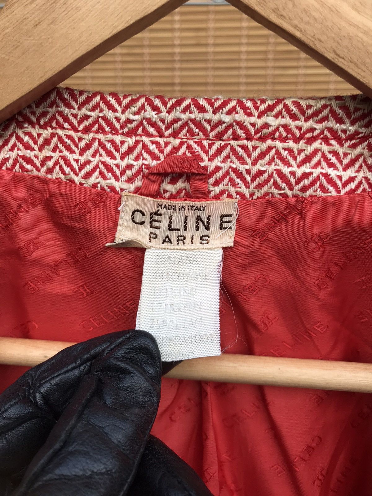 Celine Vintage 80s Celine women knitting jacket double face Size ONE SIZE - 8 Thumbnail