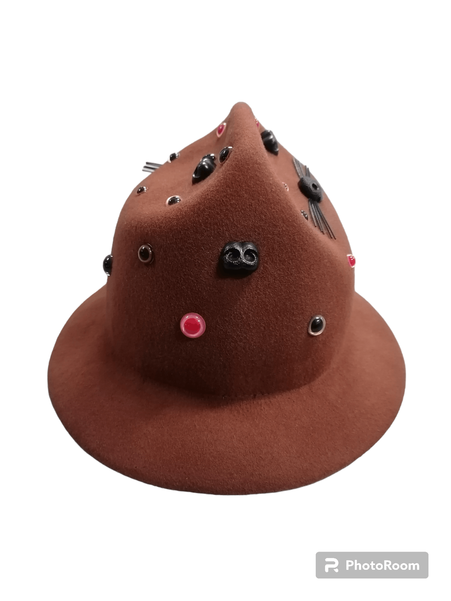 Issey Miyake Rare Ne-net By Issey Miyake Beads Wool Hat Size ONE SIZE - 5 Thumbnail