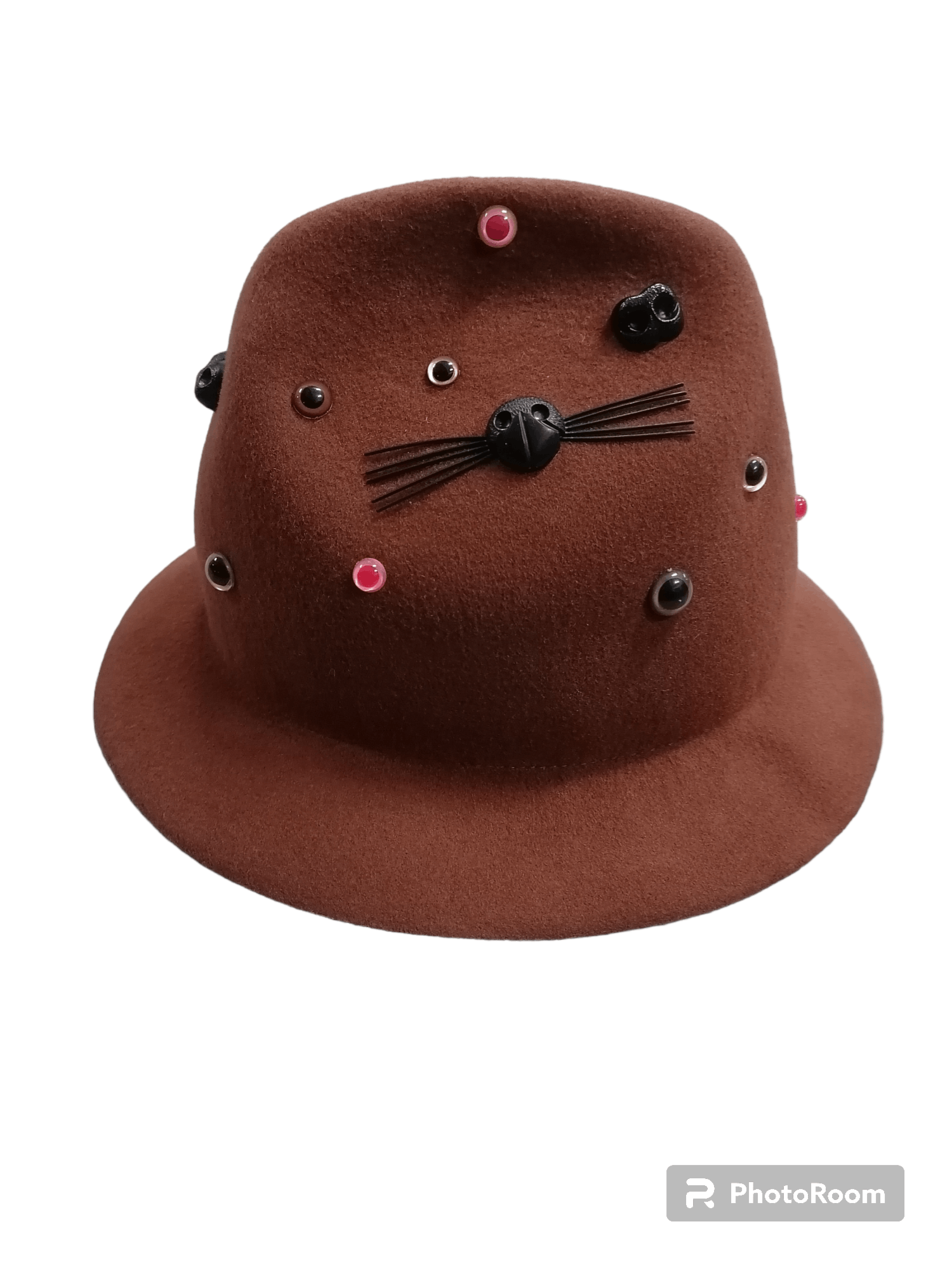 Issey Miyake Rare Ne-net By Issey Miyake Beads Wool Hat Size ONE SIZE - 2 Thumbnail