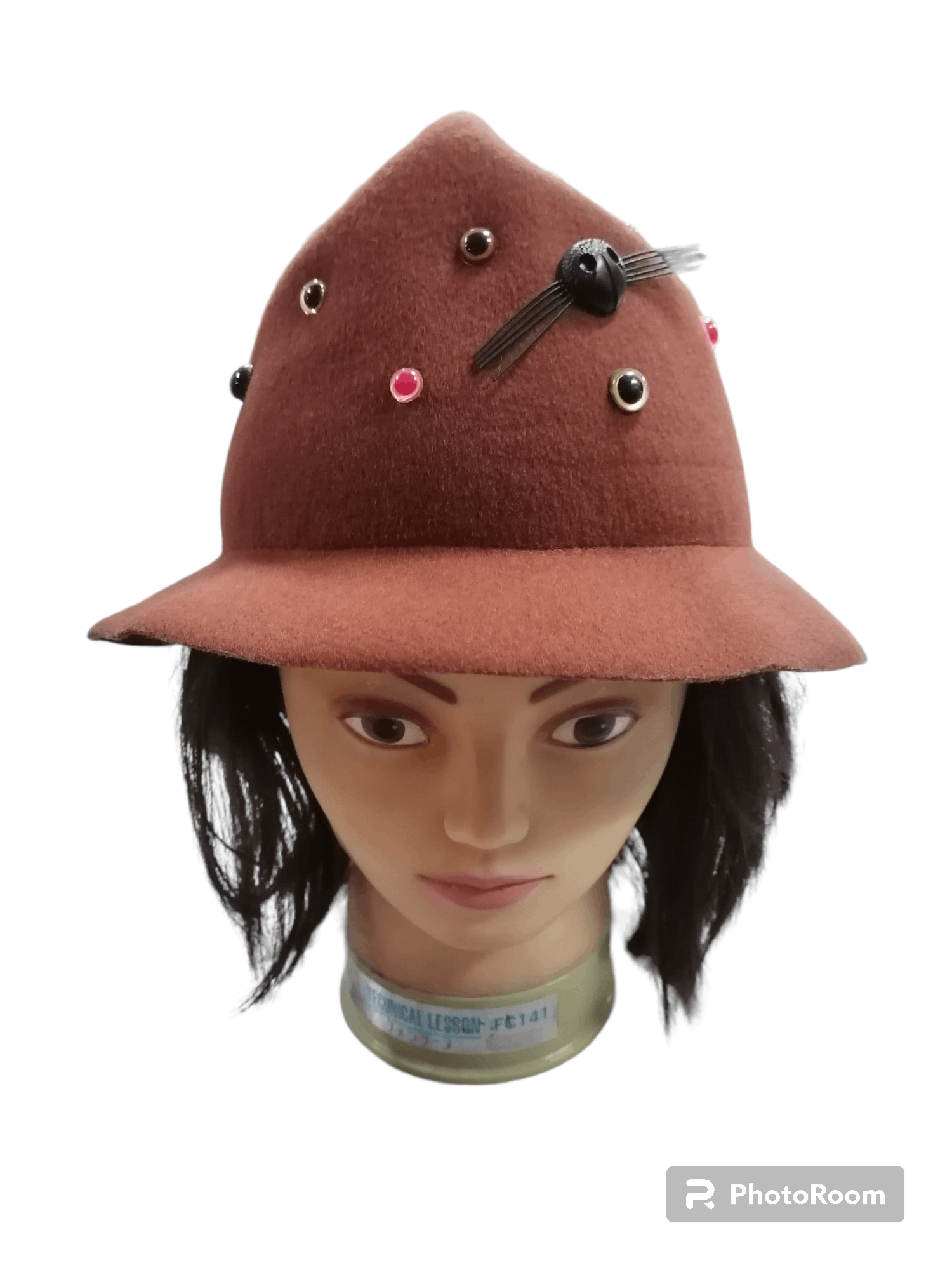 Issey Miyake Rare Ne-net By Issey Miyake Beads Wool Hat Size ONE SIZE - 7 Thumbnail