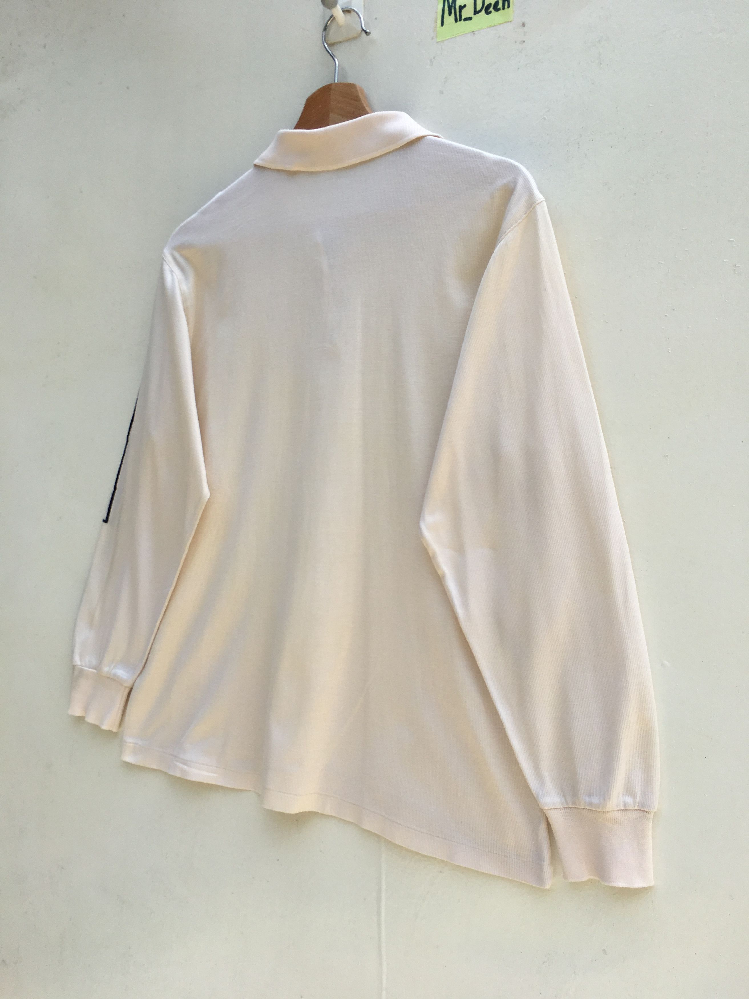 Balenciaga × Vintage Vintage Balenciaga Spell Out Long Sleeve Size US S / EU 44-46 / 1 - 10 Thumbnail