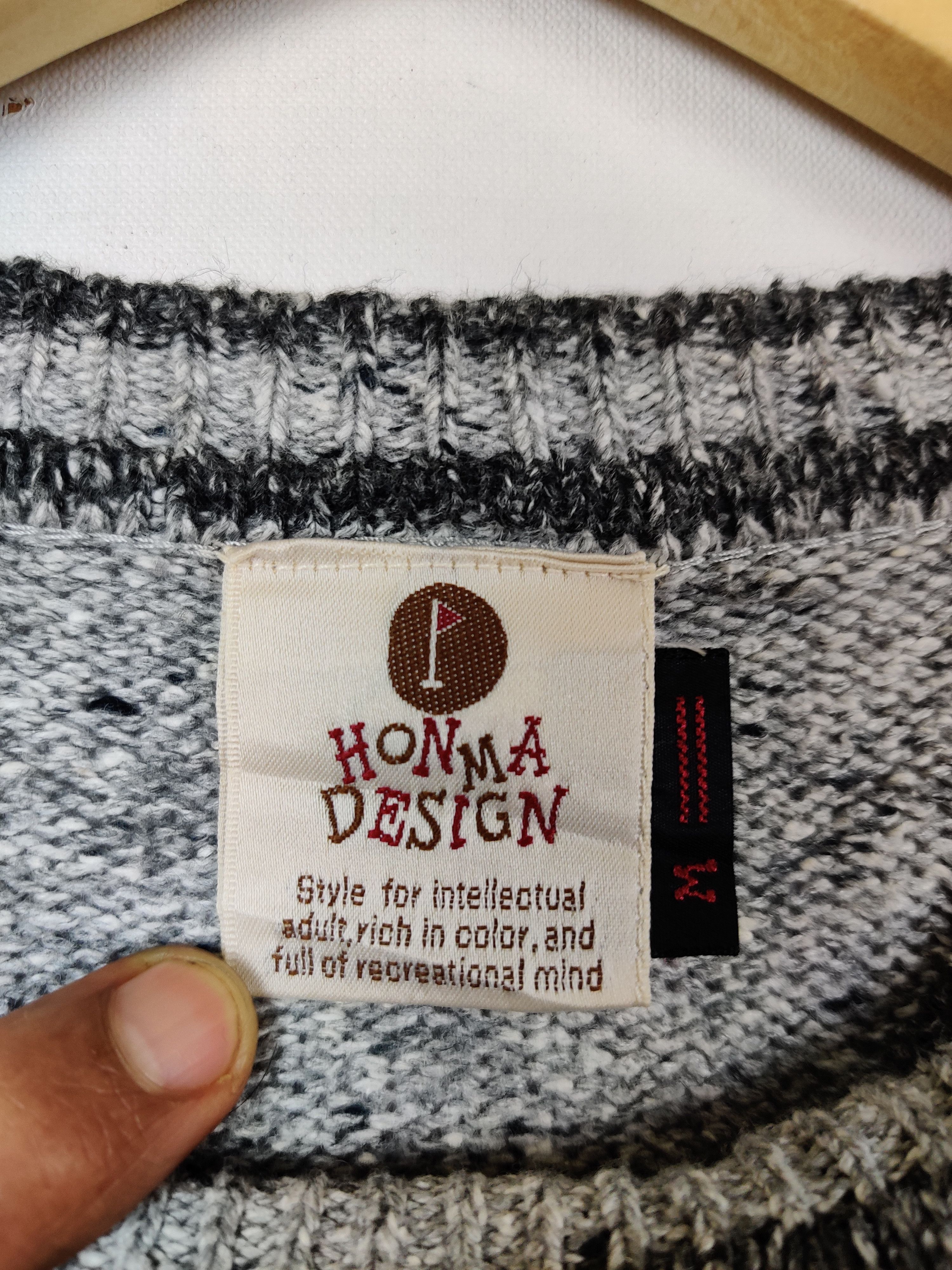 Aran Isles Knitwear Vintage Printed Art Knit Sweater By Honma Design Size US M / EU 48-50 / 2 - 5 Thumbnail