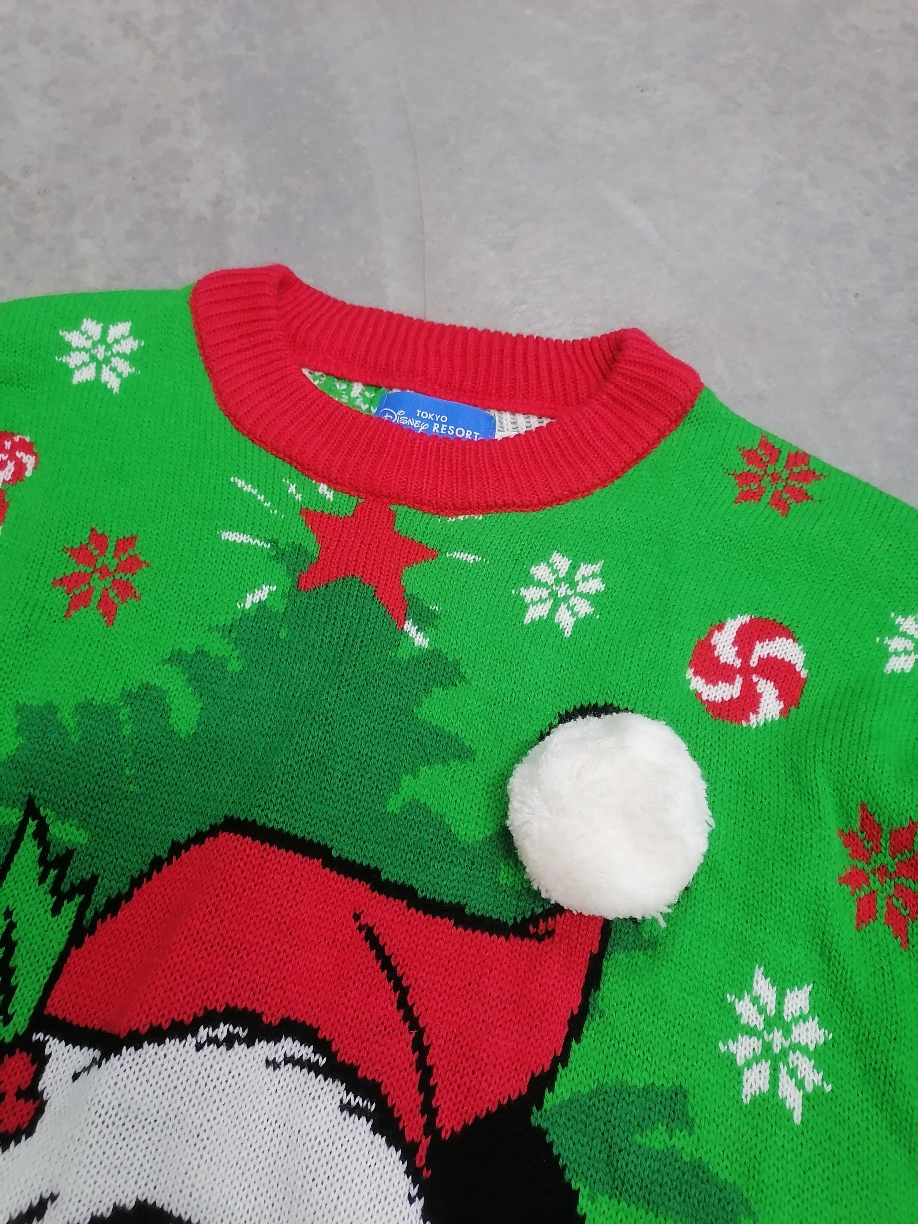 Cartoon Network × Disney × Mickey Mouse Mickey Mouse Merry Christmas Knitwear Size US M / EU 48-50 / 2 - 3 Thumbnail