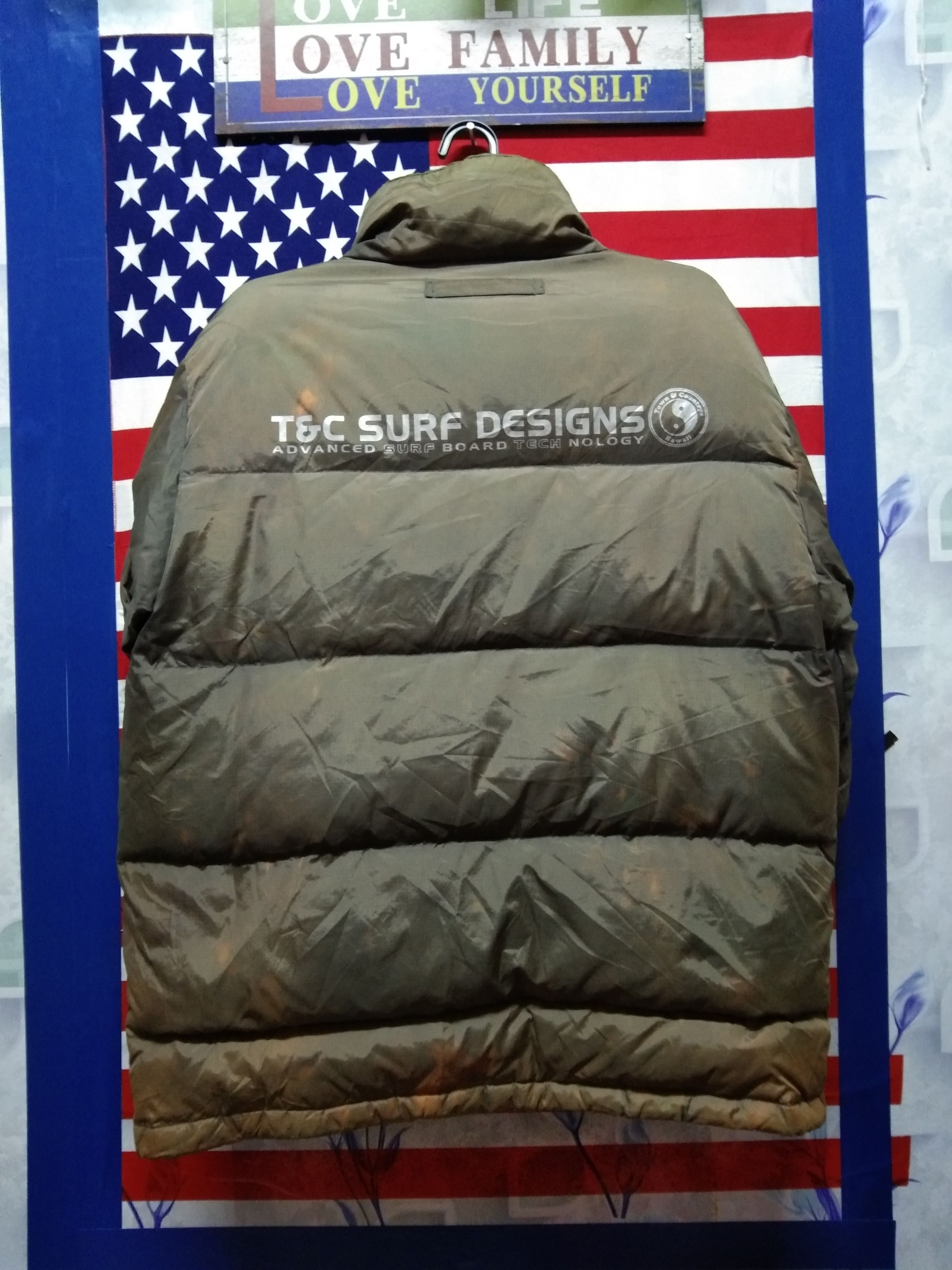 Vintage VINTAGE SUN FADED T&C HAWAII PUFFER JACKET Size US L / EU 52-54 / 3 - 2 Thumbnail